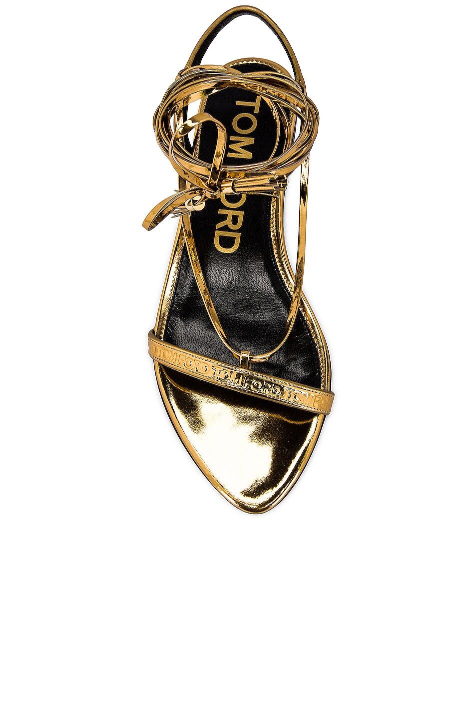 Tom Ford o1y0126 Flat Sandals in Gold Size US 6 / IT 36 - 4 Thumbnail