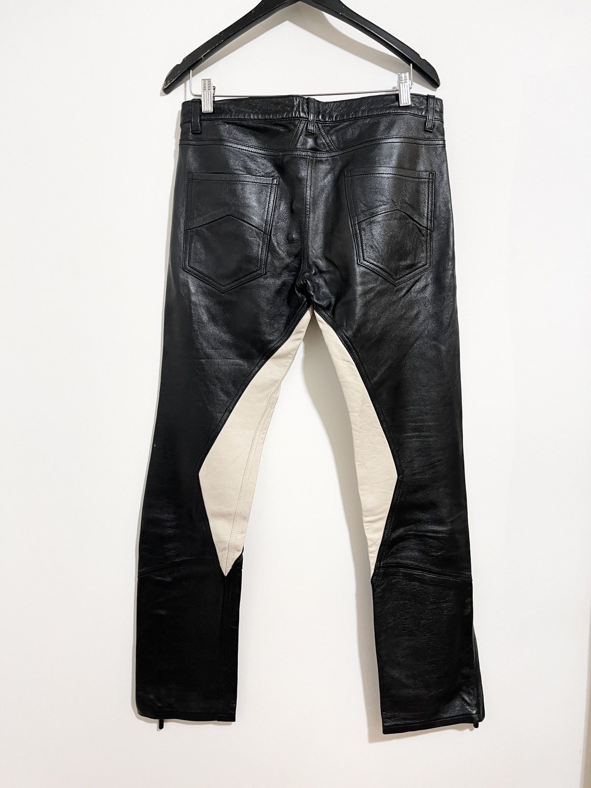 Rhude Lamb leather racer pants Size US 30 / EU 46 - 2 Thumbnail