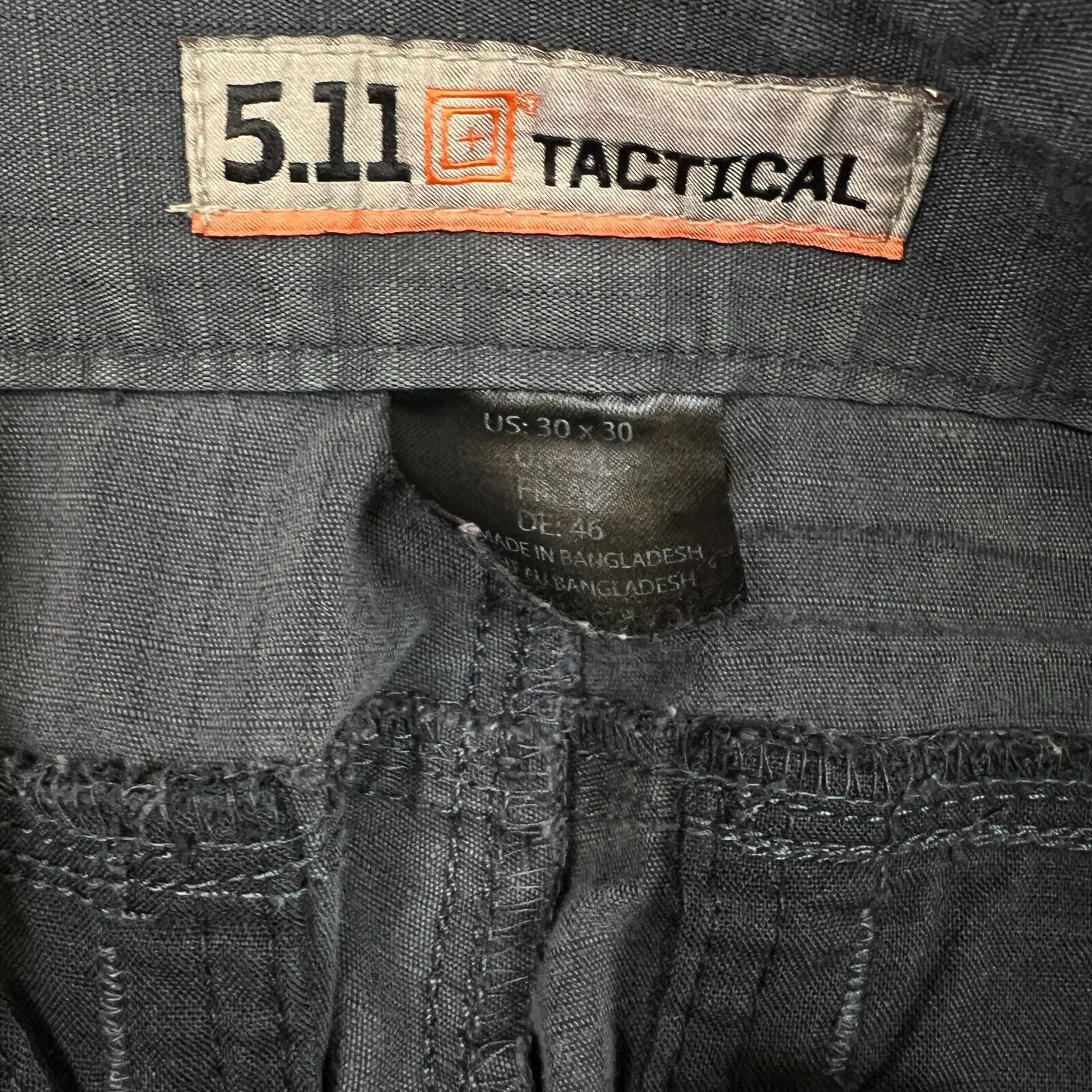 5.11 × Vintage 5.11 Tactical Series Pants 30x30 Utility Cargo Work Trousers Size US 30 / EU 46 - 12 Thumbnail
