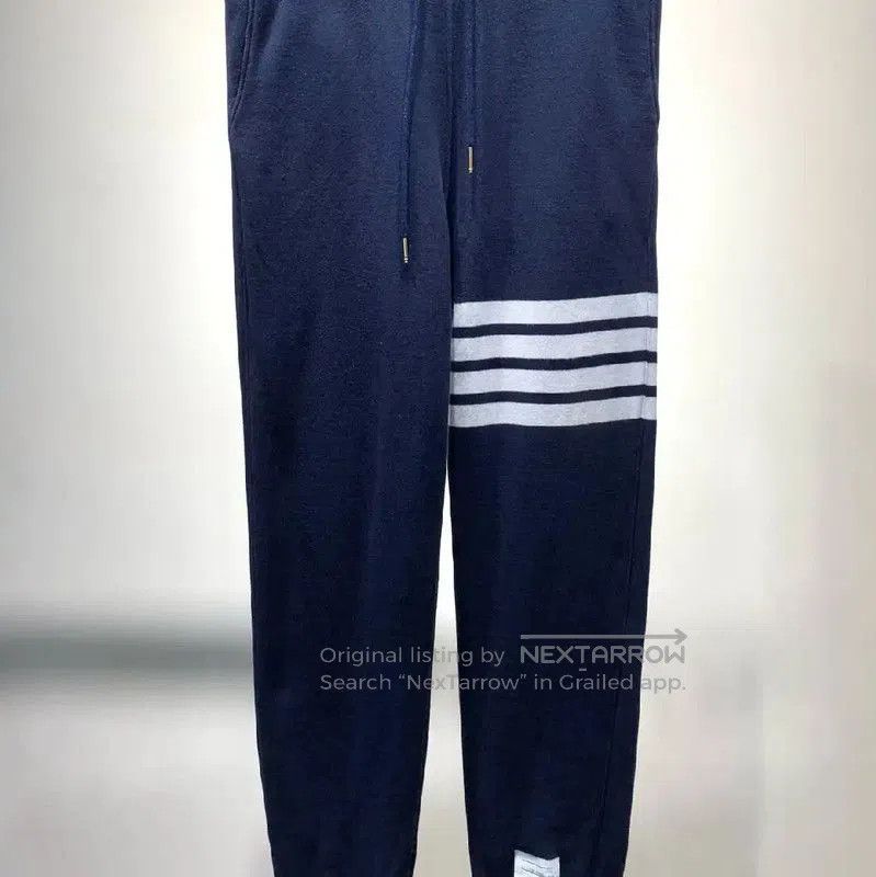 Thom Browne Thom Browne Casual Pants in Navy Blue . Size US 44 / EU 60 - 1 Thumbnail