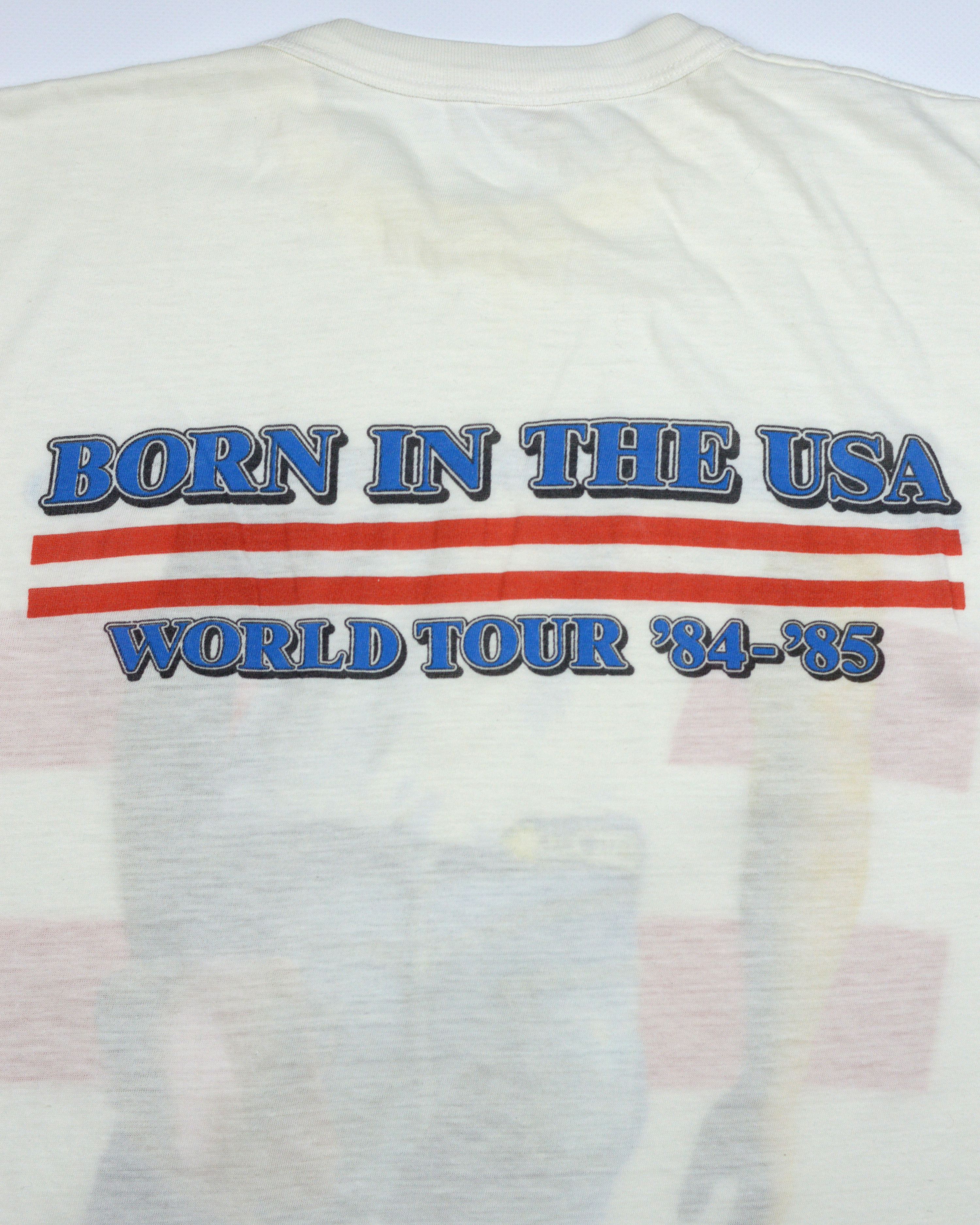Band Tees × Vintage Vintage Bruce Springsteen And The Streetband 1984 tour shirt Size US L / EU 52-54 / 3 - 5 Thumbnail