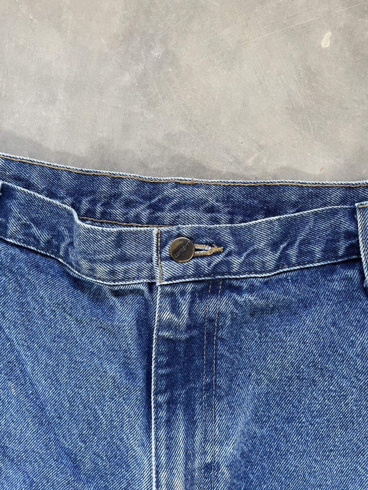 Carhartt Carhartt Jeans Denim Pant Carpenter - B23 DST 40x32 Size US 38 / EU 54 - 9 Thumbnail