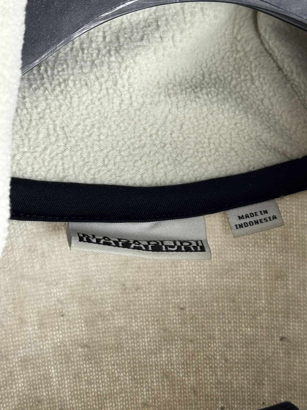 Napapijri Vintage Napapijri Yupic Sherpa Teddy Fleece Pullover Jacket Size US M / EU 48-50 / 2 - 5 Thumbnail