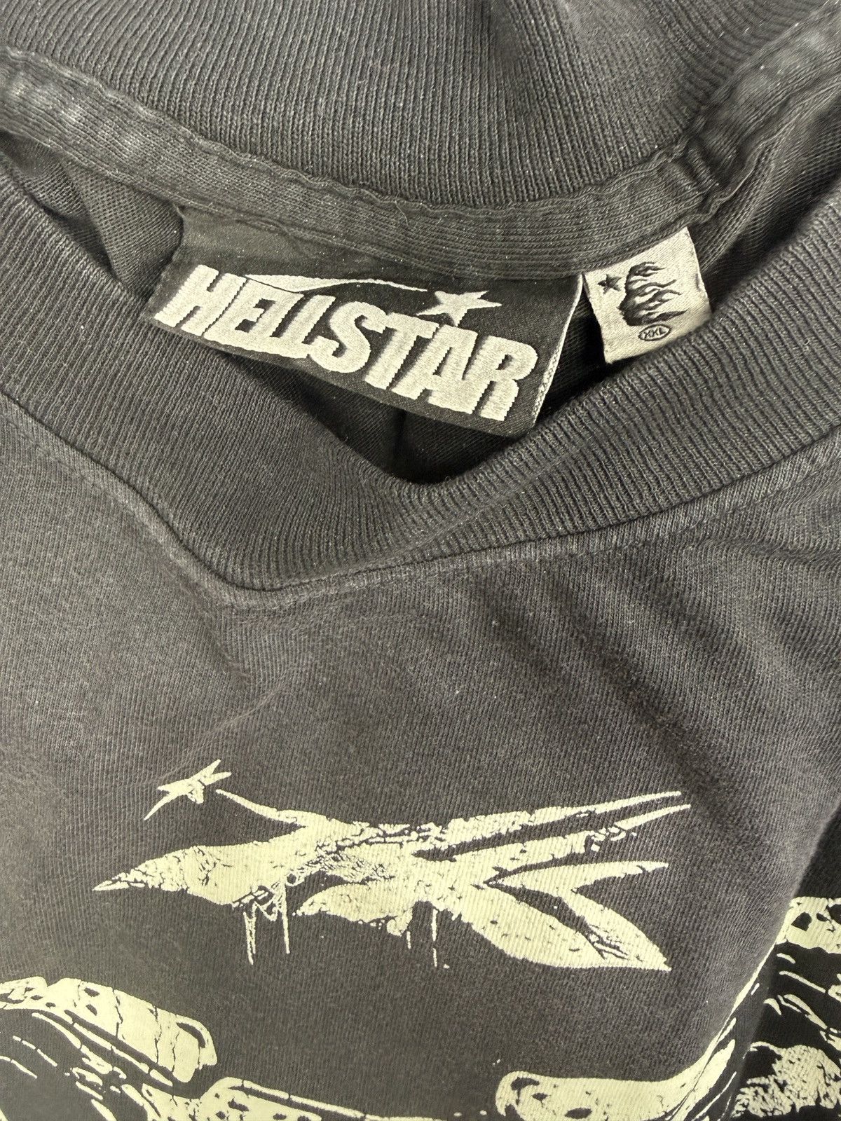 HELLSTAR Hellstar Skeleton Long Sleeve T-shirt Size US XXL / EU 58 / 5 - 7 Thumbnail