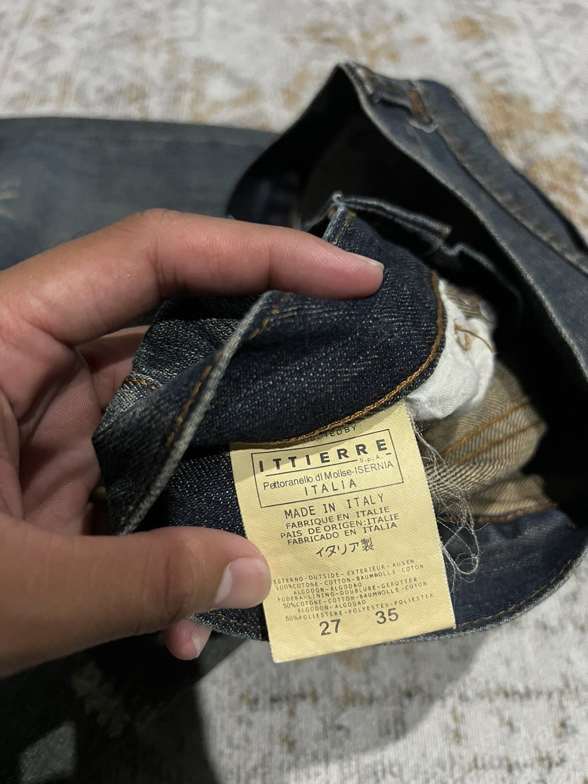 Dolce & Gabbana Dolce Gabbana AW04 ‘Forever’ Studded Denim Size US 29 - 6 Thumbnail