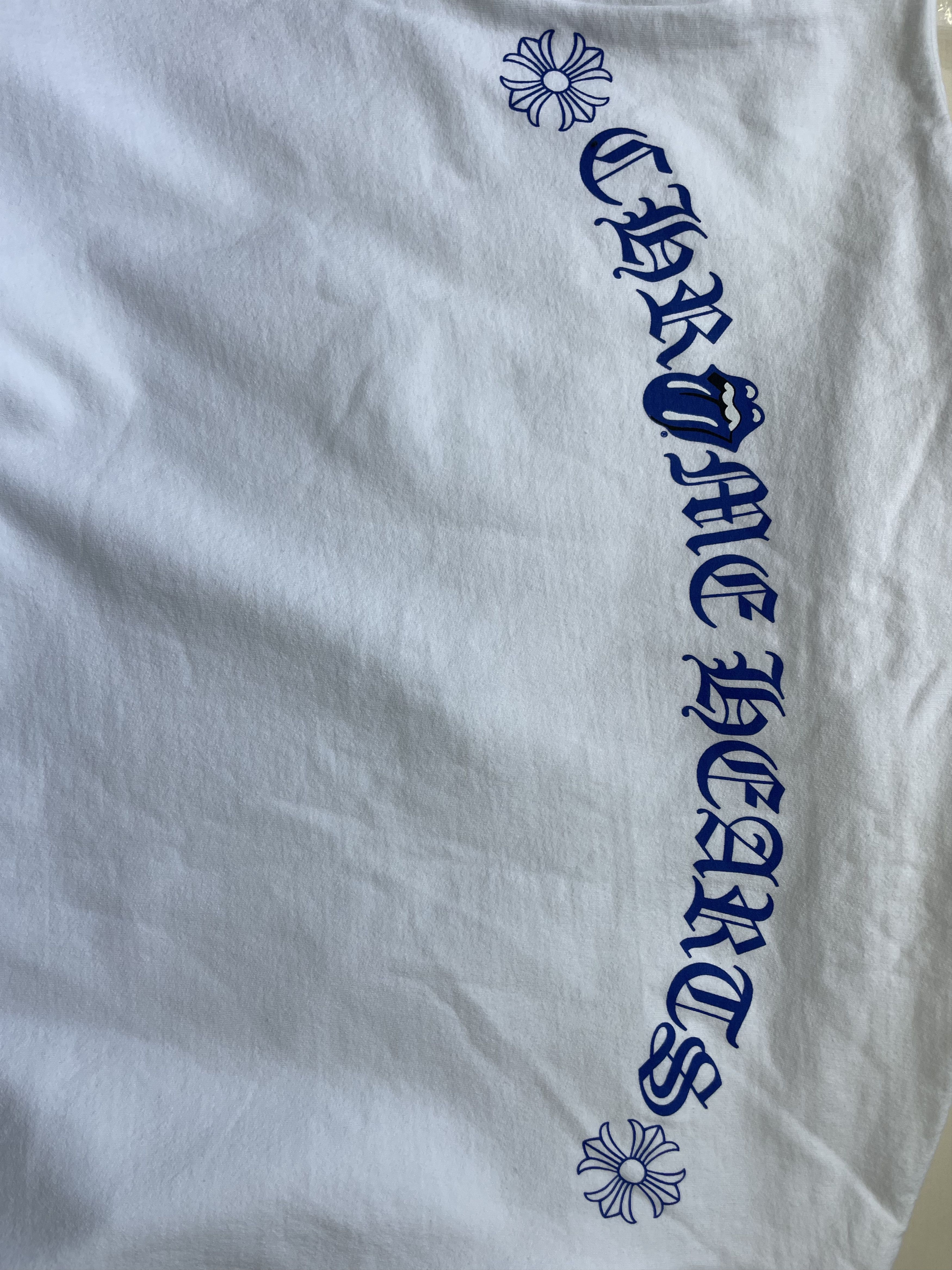 Chrome Hearts Chrome Hearts Rolling Stones New York Exclusive White Hoodie Size US XL / EU 56 / 4 - 8 Thumbnail