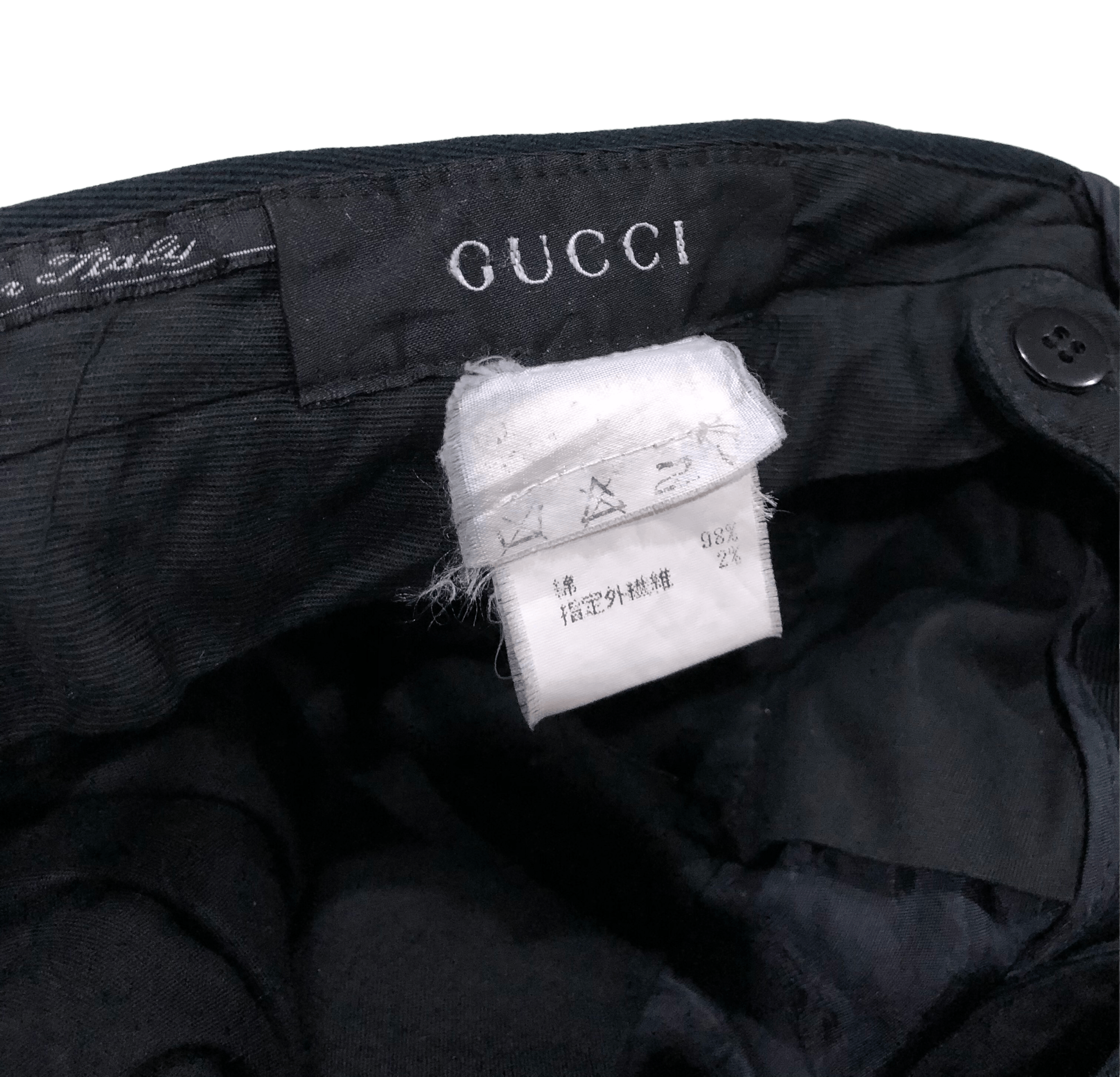Gucci Vintage Gucci 90s By Tom Ford Heavy Cotton Cargo Pants Size US 33 - 3 Thumbnail