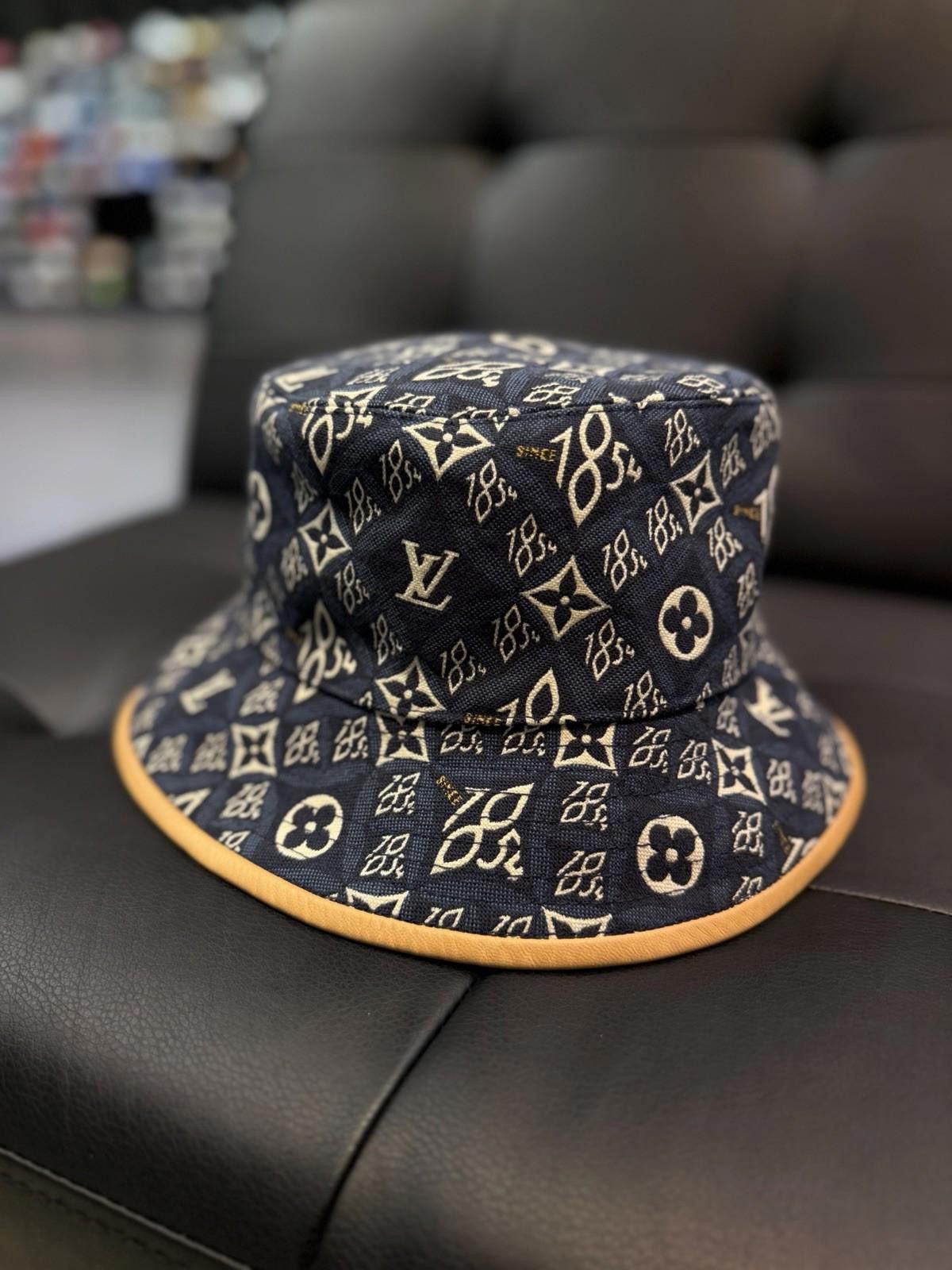 Louis Vuitton Louis Vuitton Monogram Jacquard Shine 1854 Bucket Hat Size ONE SIZE - 1 Thumbnail