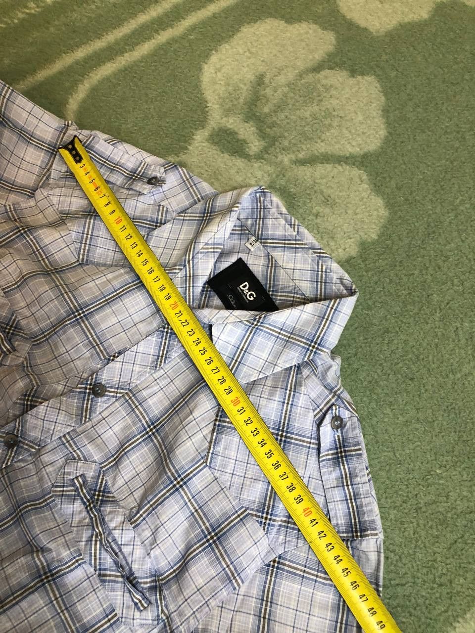 Dolce & Gabbana D&G DOLCE & GABBANA SLIM Dress Shirt ITALY Mens Button Down Size US M / EU 48-50 / 2 - 9 Thumbnail