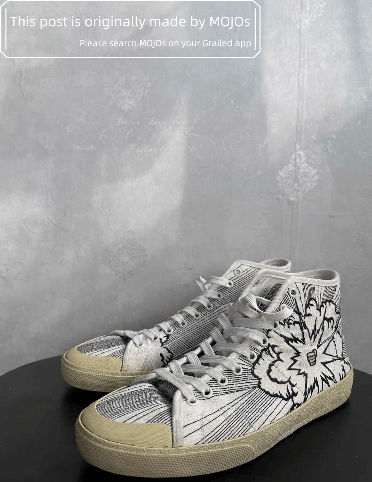 Saint Laurent Paris Sz 43 Saint Laurent Paris 16SS Fist Boom Sneaker mojos5013 Size US 10 / EU 43 - 1 Thumbnail