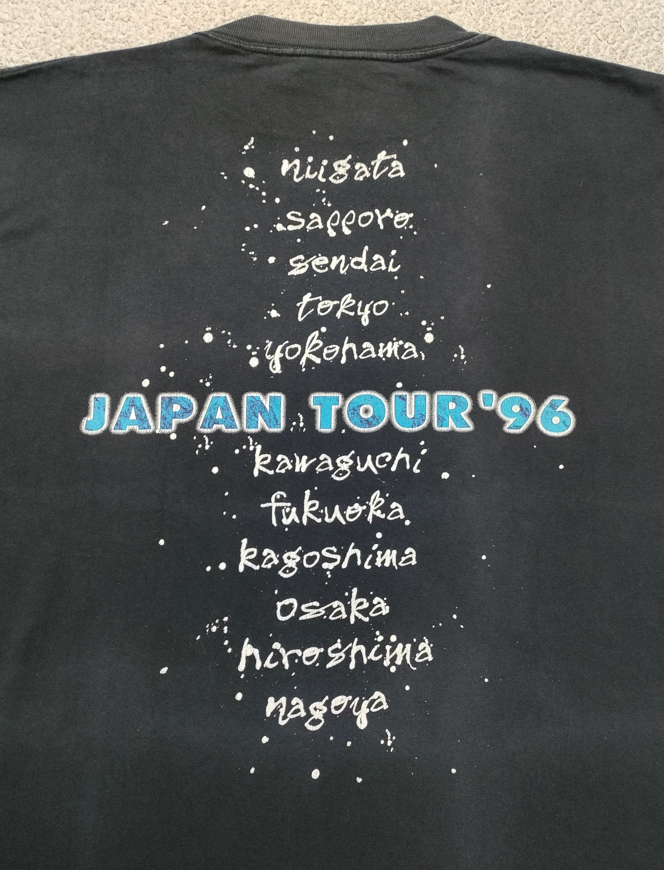 Band Tees 90s MR BIG "HEY MAN JAPAN TOUR '96" Vintage Band Tee Size US XL / EU 56 / 4 - 15 Thumbnail