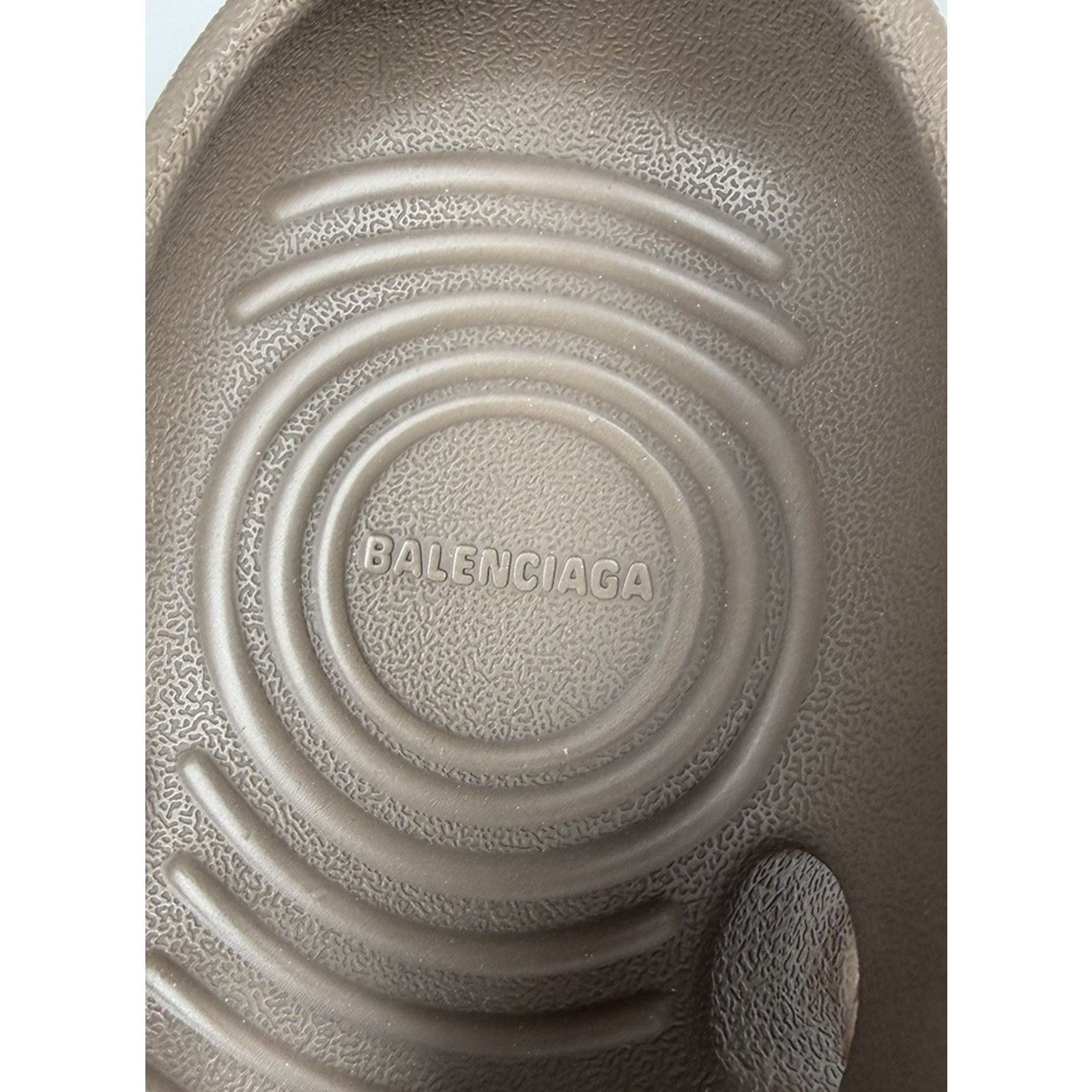 Balenciaga Size 45EU/12US - Balenciaga HD Mule Slip On Taupe NEW! Size US 12 / EU 45 - 9 Thumbnail
