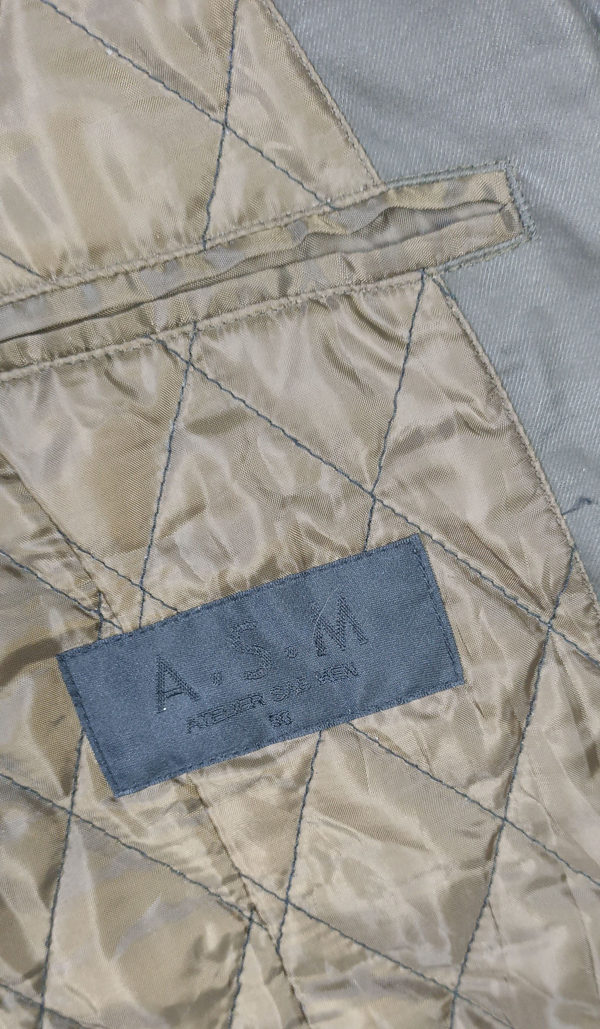 Japanese Brand Atelier Sab Men Wax Jacket Tactical Pocket Size US M / EU 48-50 / 2 - 13 Thumbnail