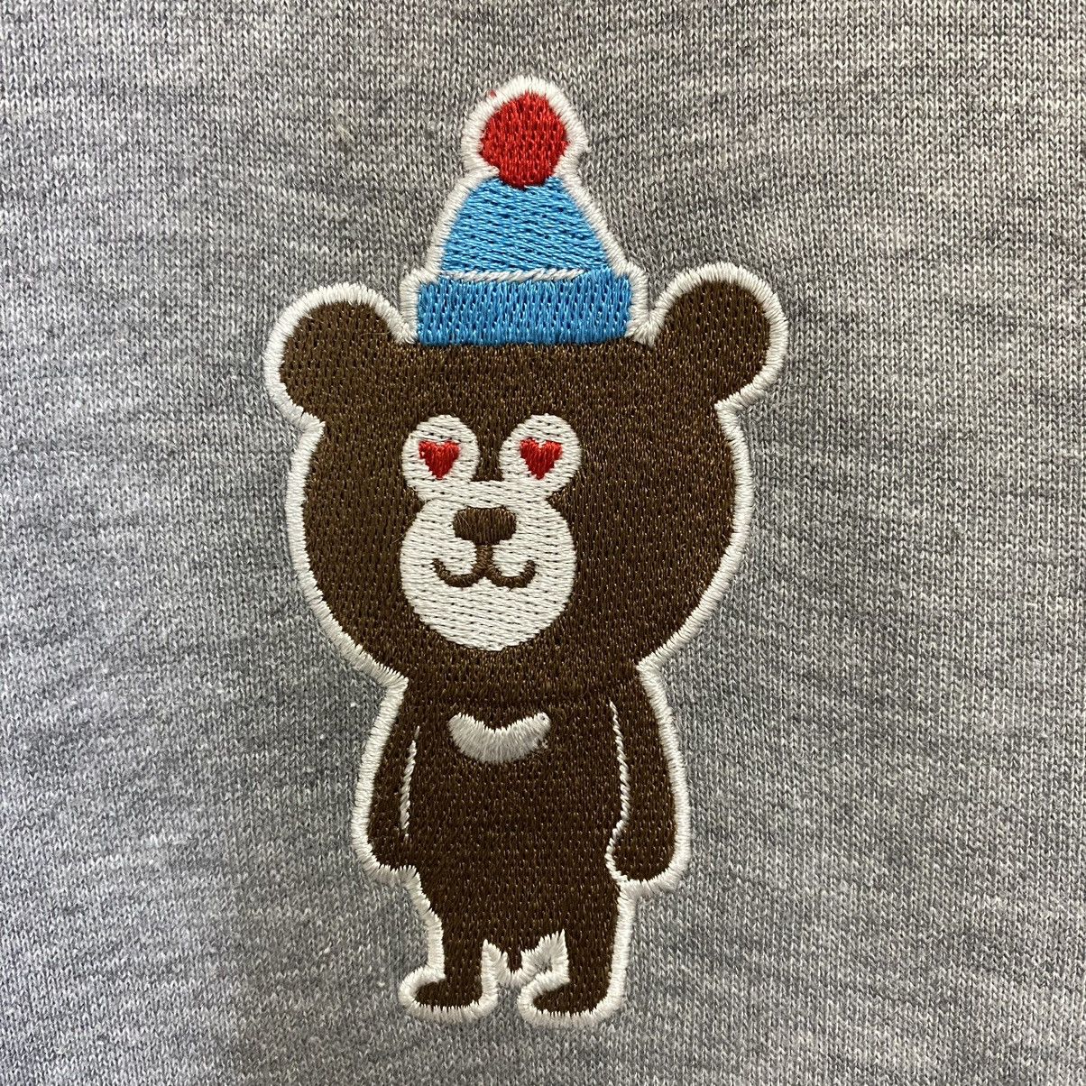 Beams Plus Beams Plus Big Logo Bear Spellout Fullzip Hoodie Size M Size US M / EU 48-50 / 2 - 9 Thumbnail
