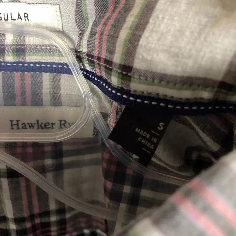 Other Hawker Rye Button Down Shirt Men's Small Regular Long Sleeve Size US S / EU 44-46 / 1 - 4 Thumbnail