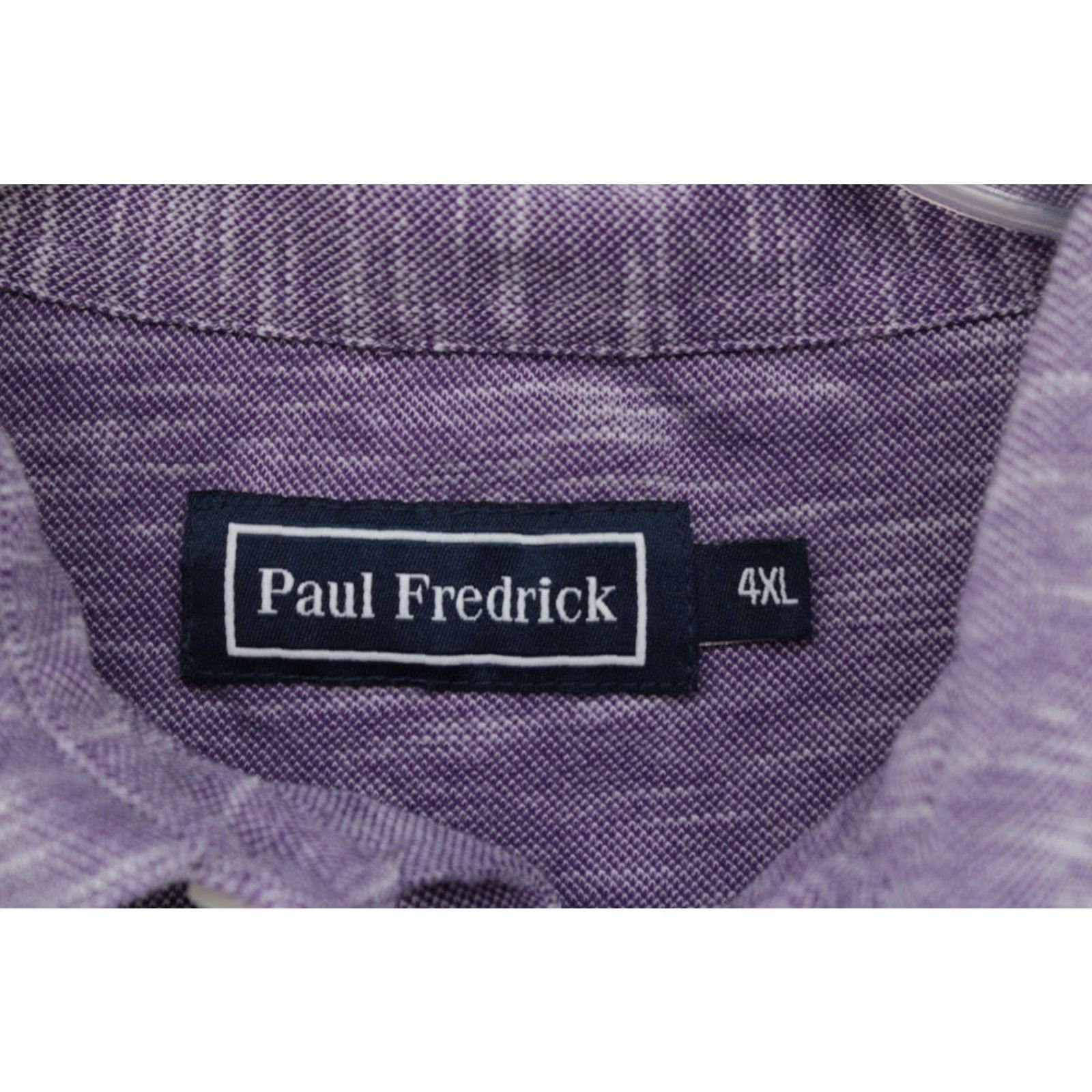 Vintage Paul Fredrick Polo Shirt Men's 4XL Purple Short Sleeve Modern Preppy 100% Cotton Polo Shirt Mens 4XL Purple Short Sleeve Modern Preppy 100% Cotton Size US XXL / EU 58 / 5 - 3 Thumbnail