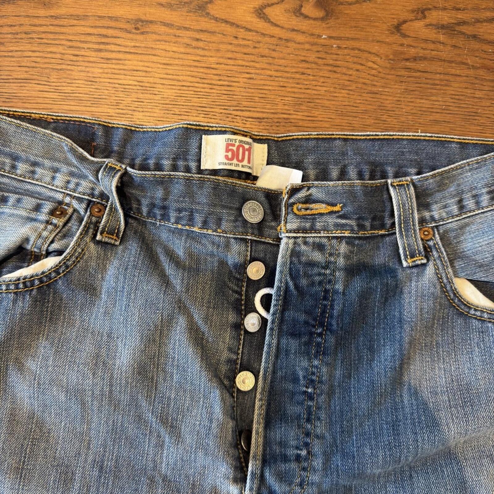 Levi's Levi denim shorts Size US 36 / EU 52 - 3 Thumbnail