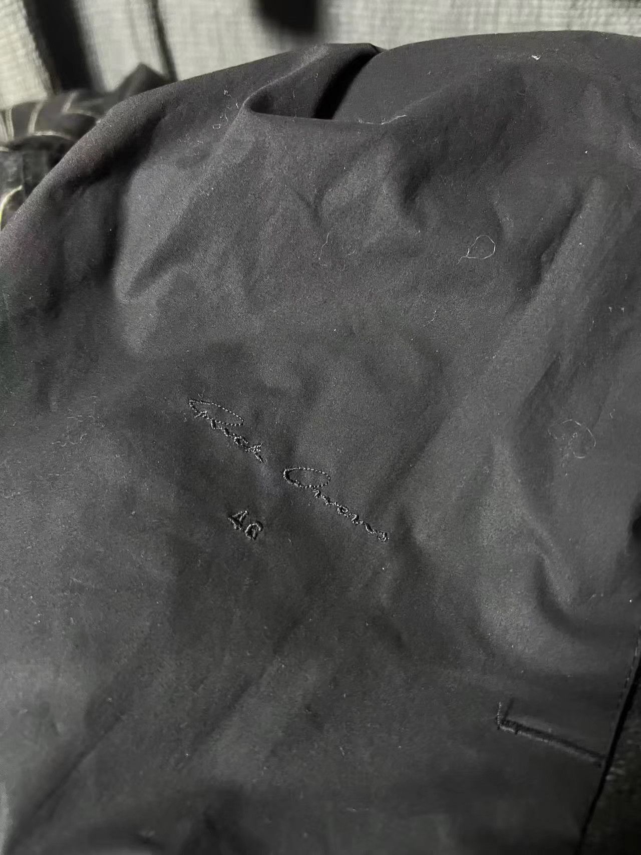 Rick Owens Rick Owens 17SS Main Line Ray MA-1 Bomber Jacket Size US S / EU 44-46 / 1 - 4 Thumbnail
