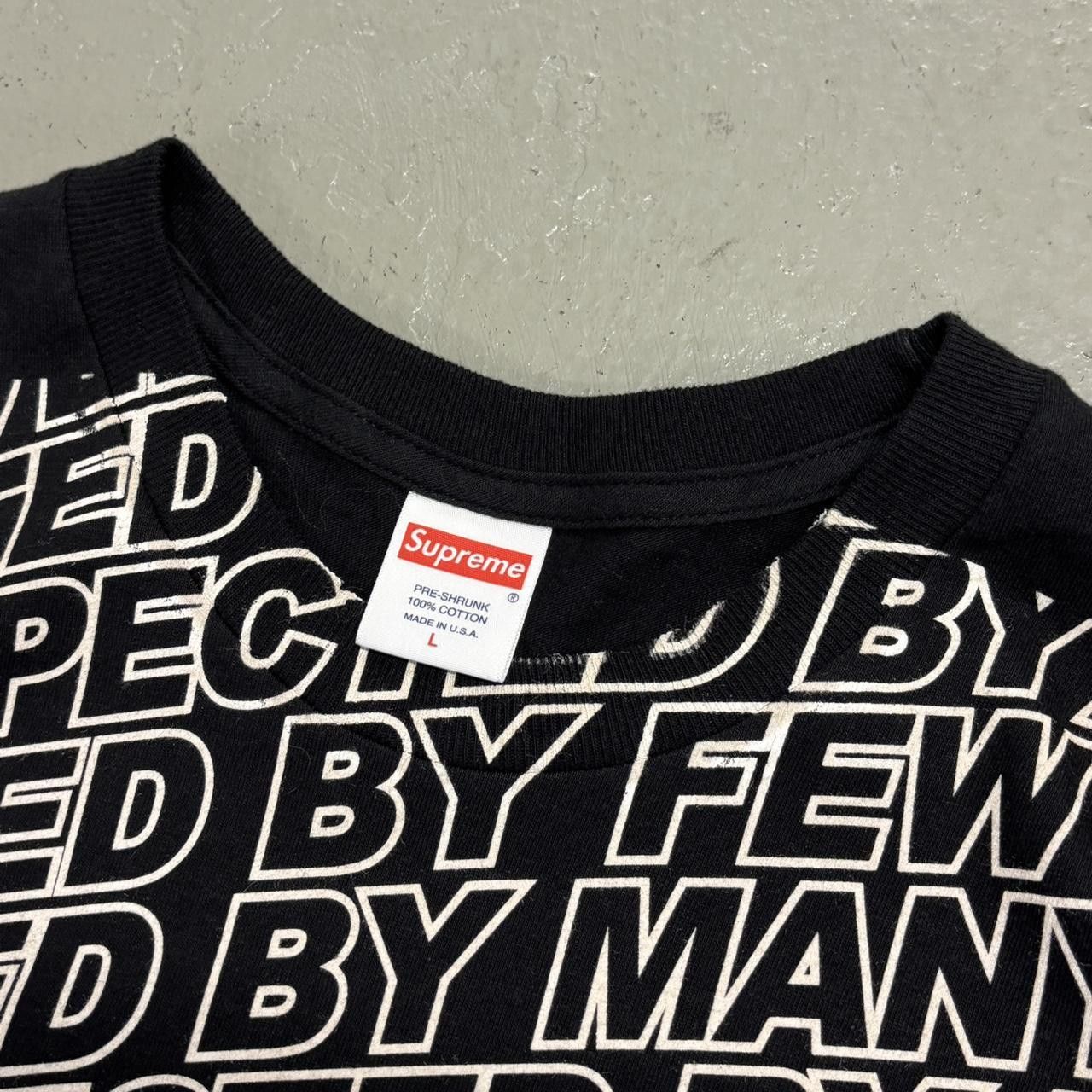 Supreme Supreme Respected Black Shirt Size US L / EU 52-54 / 3 - 3 Thumbnail