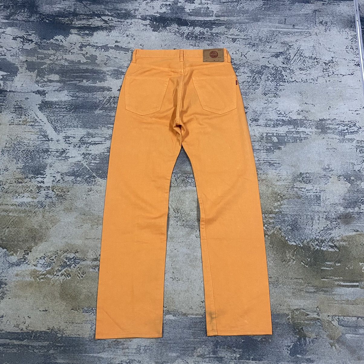 Hysteric Glamour × Japanese Brand × Spellbound Japan Made Spellbound Orange Denim Loose Size US 30 / EU 46 - 1 Thumbnail