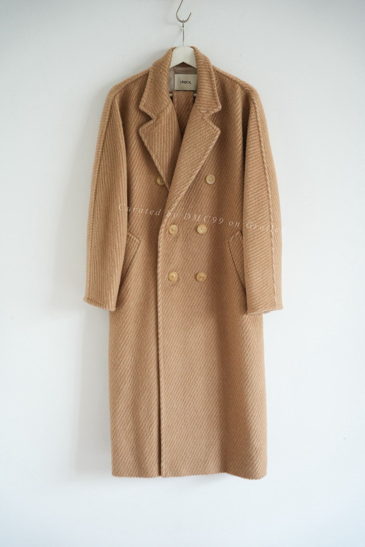 Other Unica Original Camel Hair Double-Breasted Coat Size US L / EU 52-54 / 3 - 1 Thumbnail