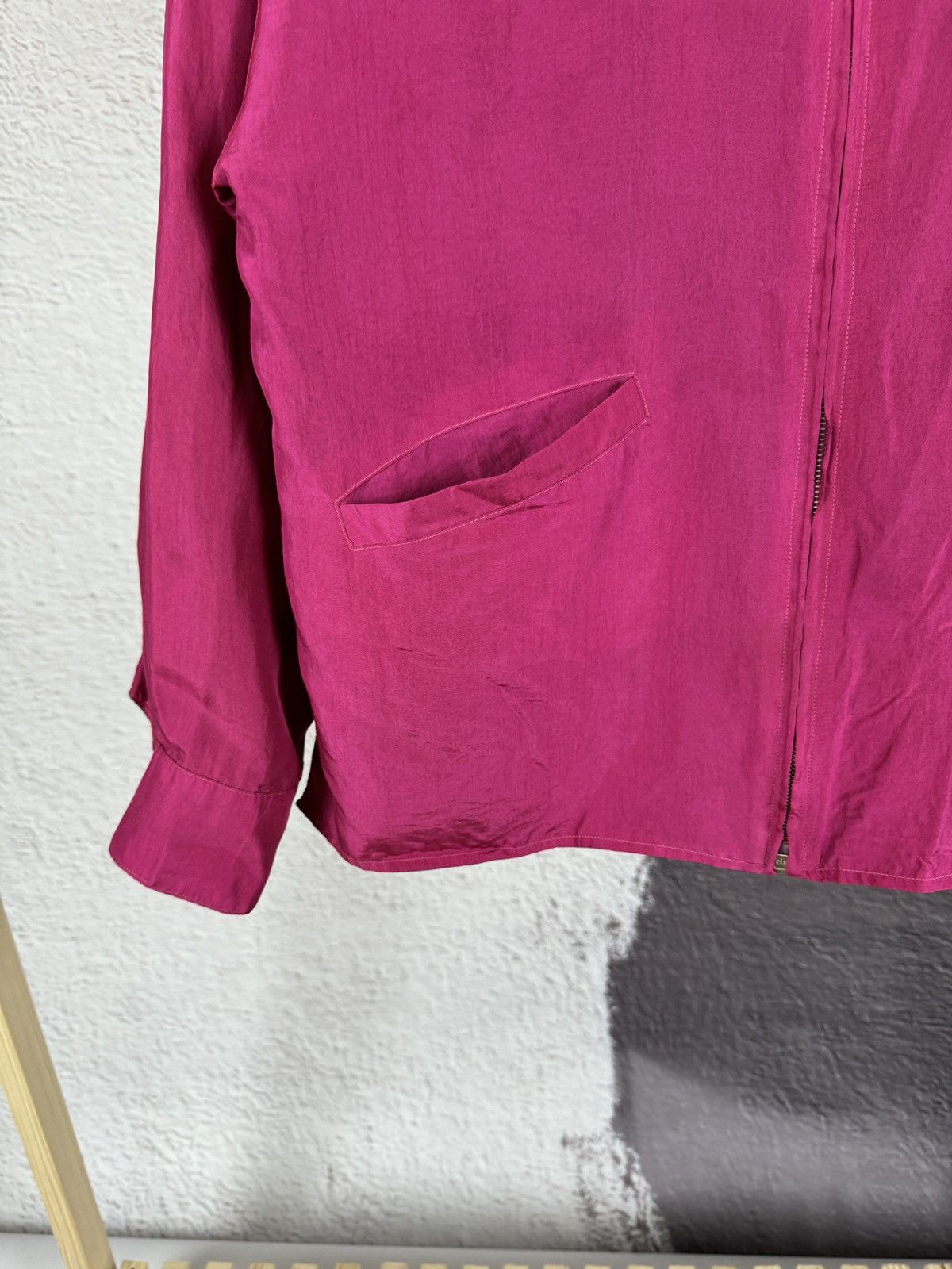 Kenzo Kenzo Paris vintage green pink silk reversible hooded jacket Size XS / US 0-2 / IT 36-38 - 14 Thumbnail