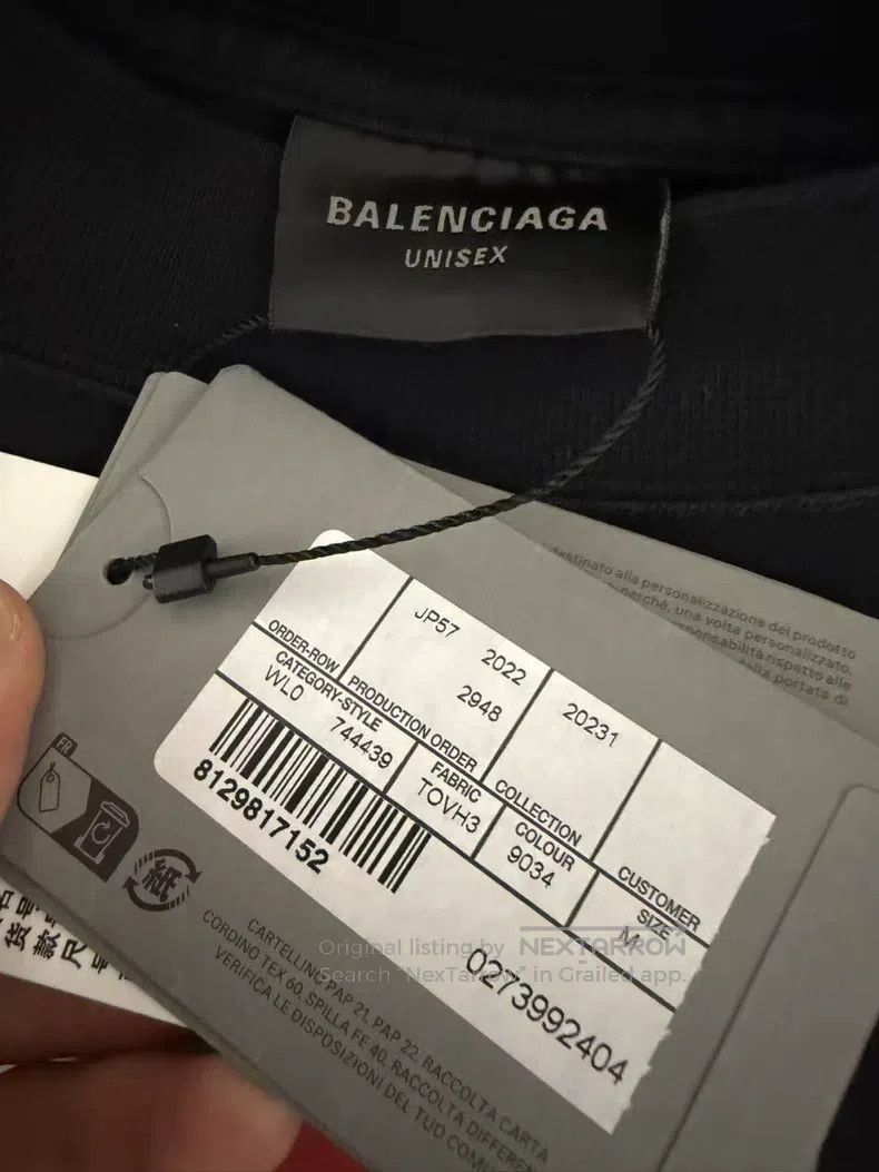 Balenciaga Balenciaga Valentine's Day limited edition heart short-sle Size US M / EU 48-50 / 2 - 3 Thumbnail