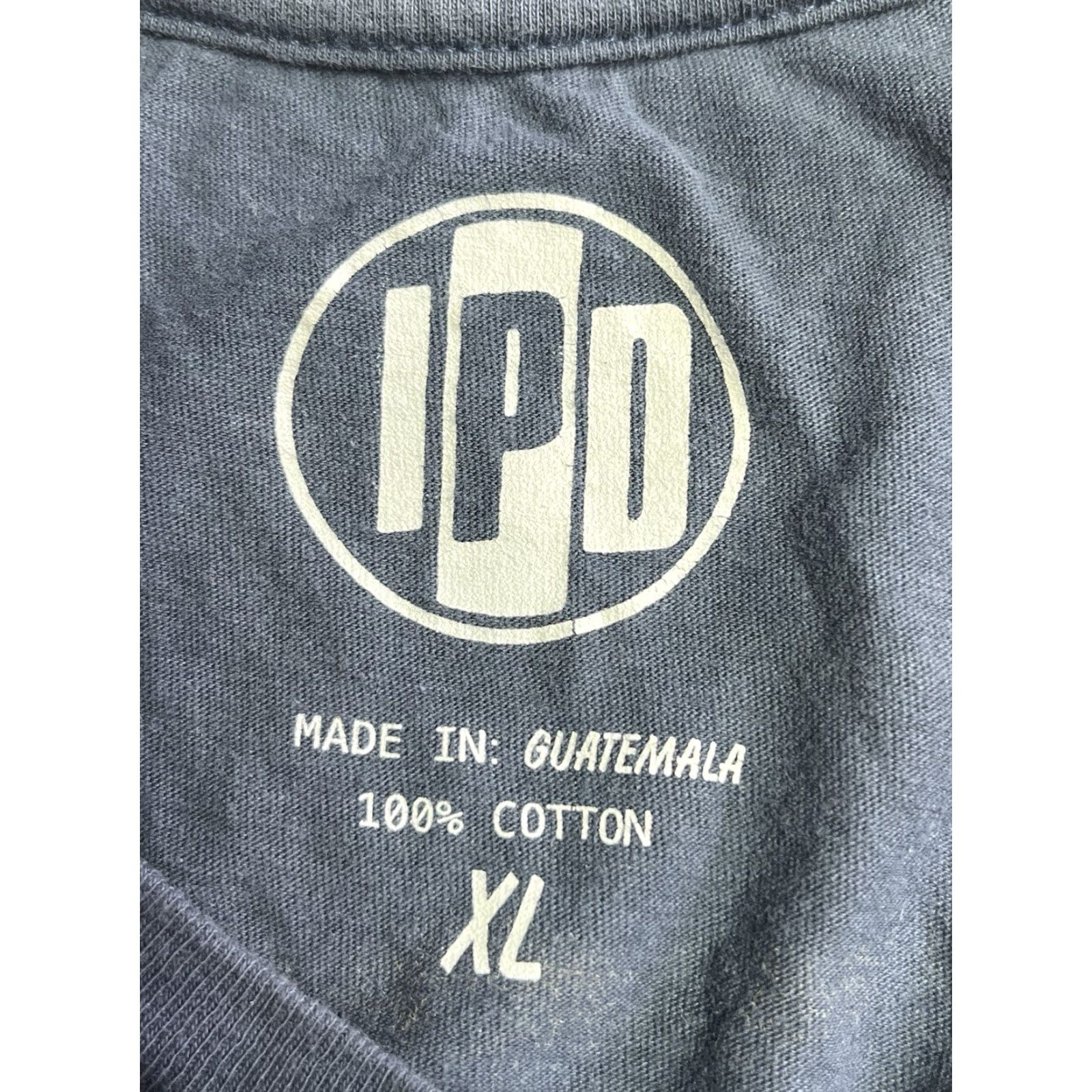 ALOHAS IPD Co. Graphic T-Shirt Mens XL Blue Short Sleeve Ipd Company Logo Surf Music Modern Regular Cotton Crew Neck Size US XL / EU 56 / 4 - 5 Thumbnail