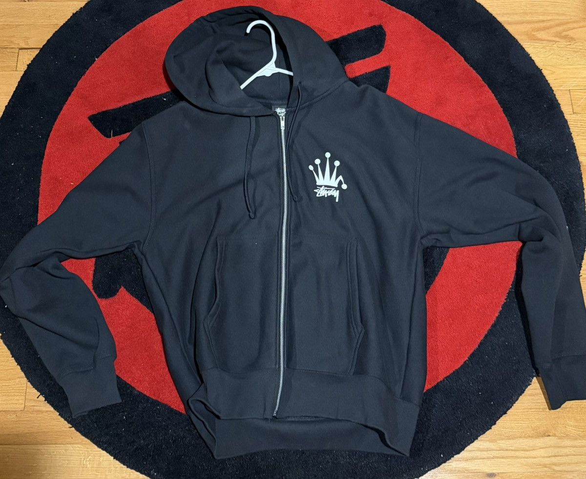 Stussy osakaロゴ ジップアップパーカー Japanese Brand × Stussy × Vintage Stussy Osaka SS24 Chapter Japan