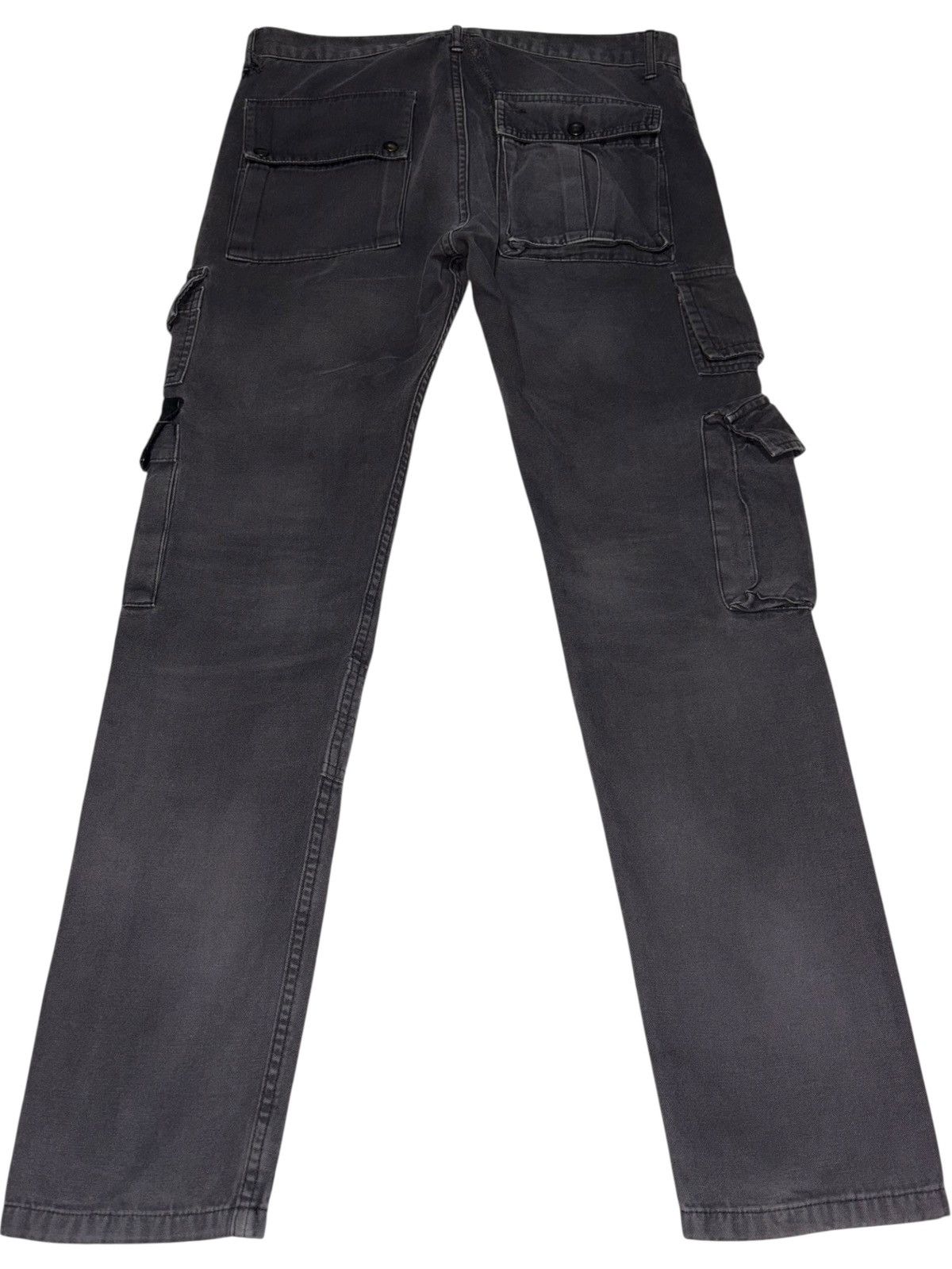 Undercover SS12 Undercover Open Strings Cargo Pants Leather Patch Knee Size US 32 / EU 48 - 2 Thumbnail
