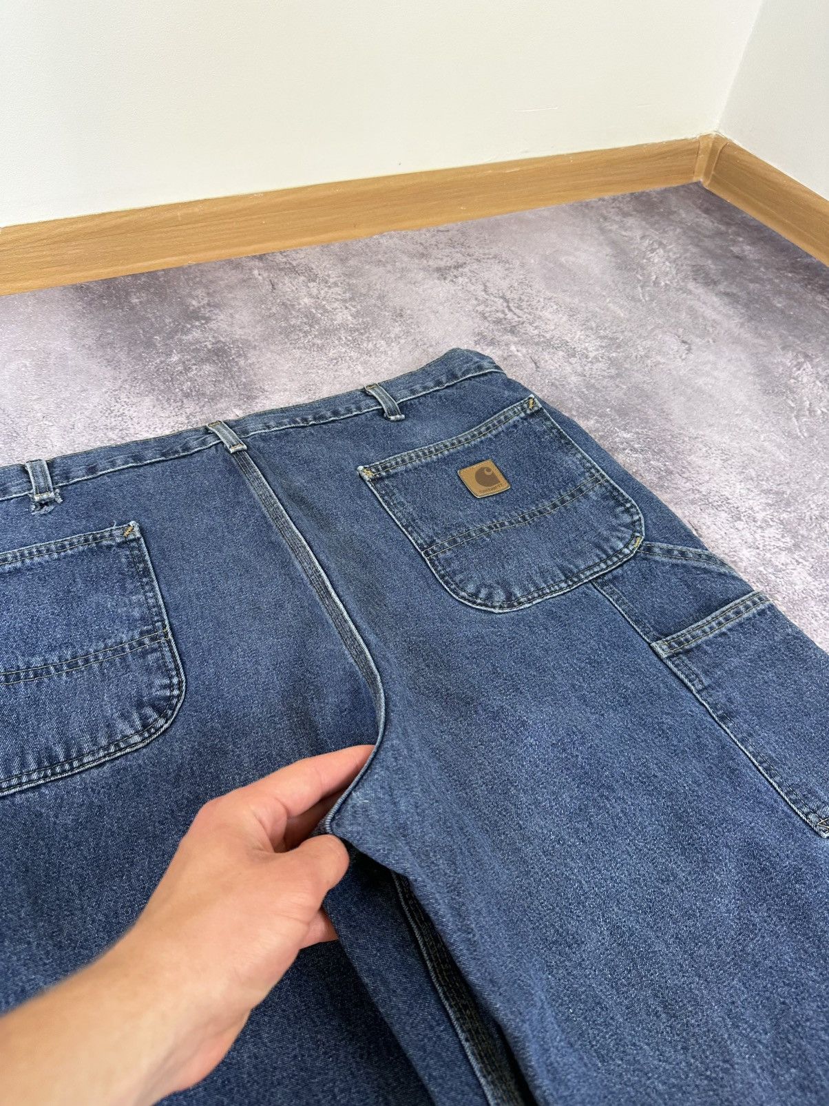 Carhartt Vintage Carhartt USA Cargo Carpenter Baggy Work Pants Jeans Size US 40 / EU 56 - 7 Thumbnail