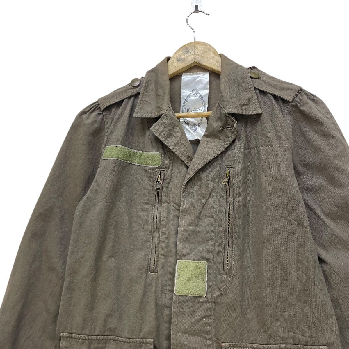 Hysteric Glamour 💥Japanese Brand Wendine Military Style Jacket Size M / US 6-8 / IT 42-44 - 3 Thumbnail