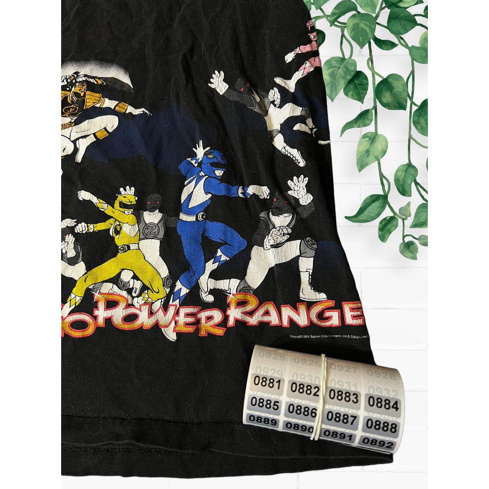 Vintage Vintage 1994 power ranger shirt Size US M / EU 48-50 / 2 - 5 Thumbnail