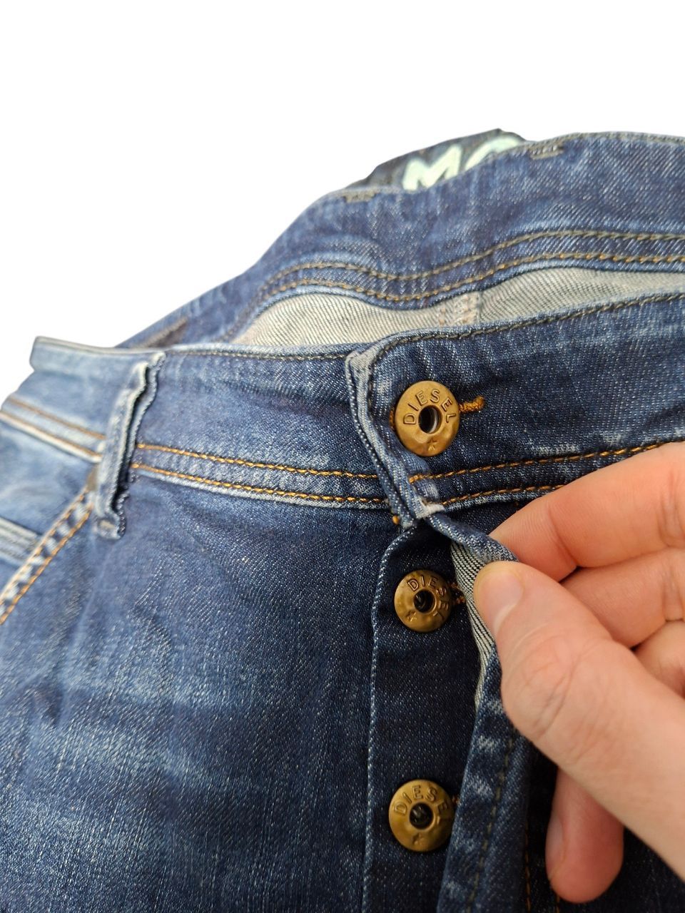 Diesel DIESEL VINTAGE AVANT GARDE DENIM JEANS SHORTS Size US 31 - 3 Thumbnail