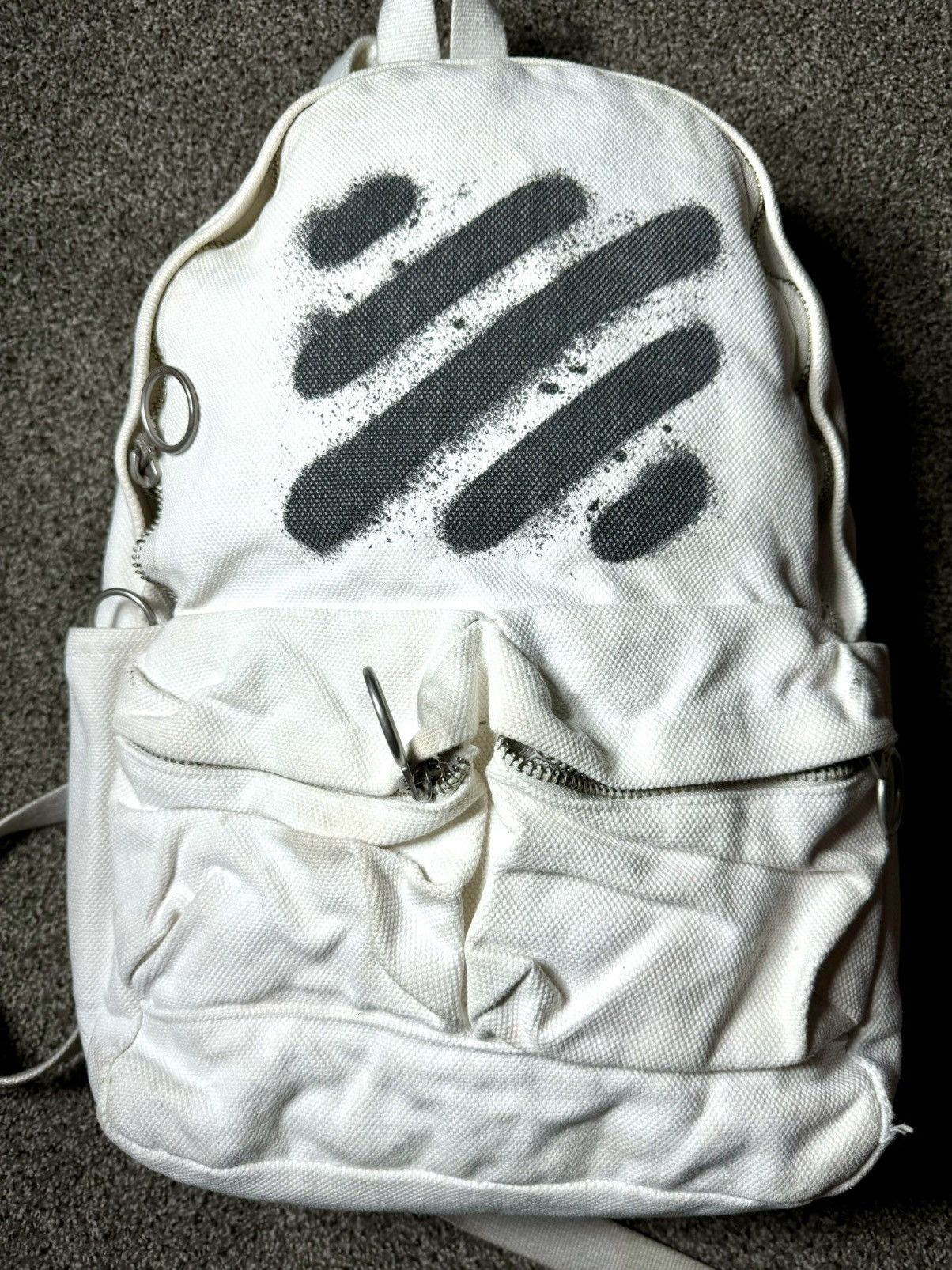 Off white virgil abloh backpack hotsell