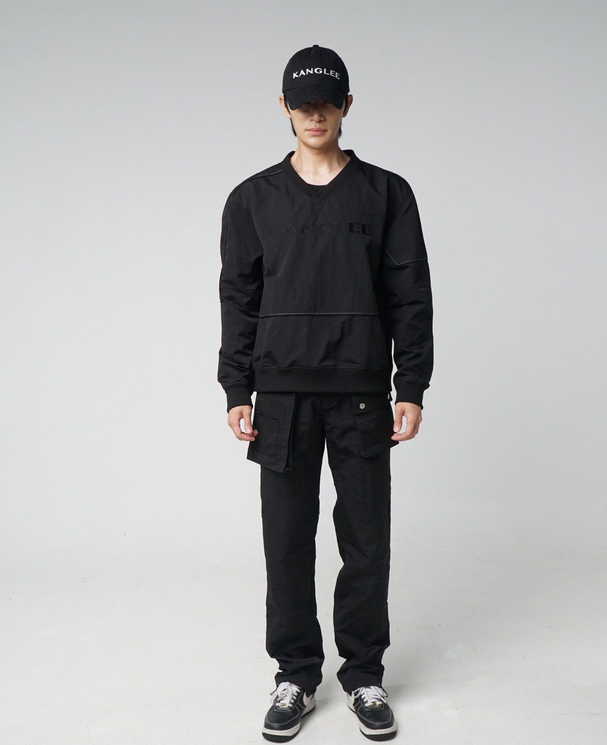 Hysteric Glamour KANGLEE Rockband Trousers in Nylon Pants Black Size US 32 / EU 48 - 12 Thumbnail