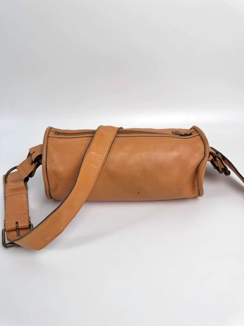 Vivienne Westwood Vivienne Westwood Powder orange leather cylinder bag Size ONE SIZE - 4 Thumbnail