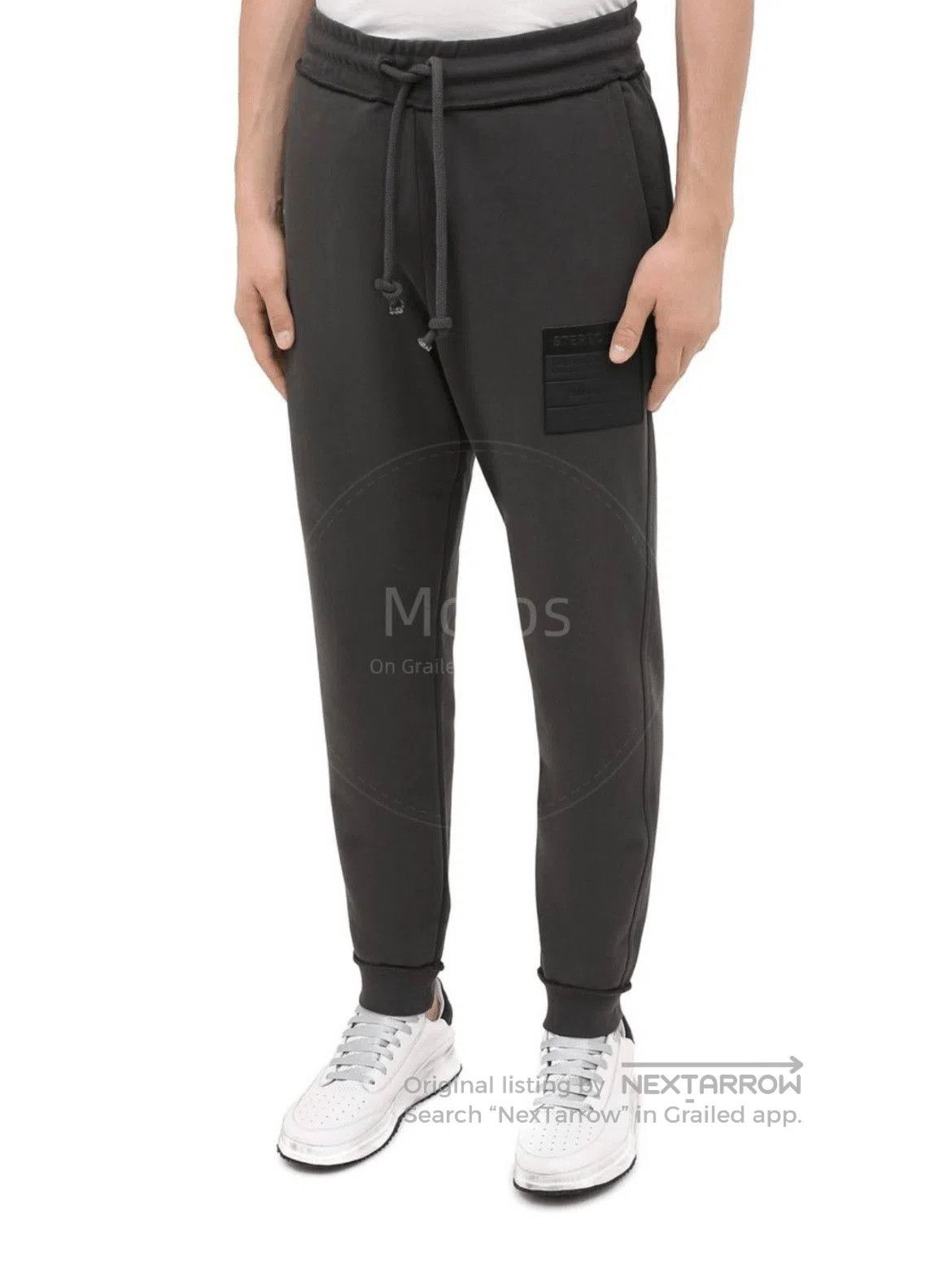 Maison Margiela Sz 52 Maison Margiela Logo Patches Sweatpants. Size US 36 / EU 52 - 7 Thumbnail