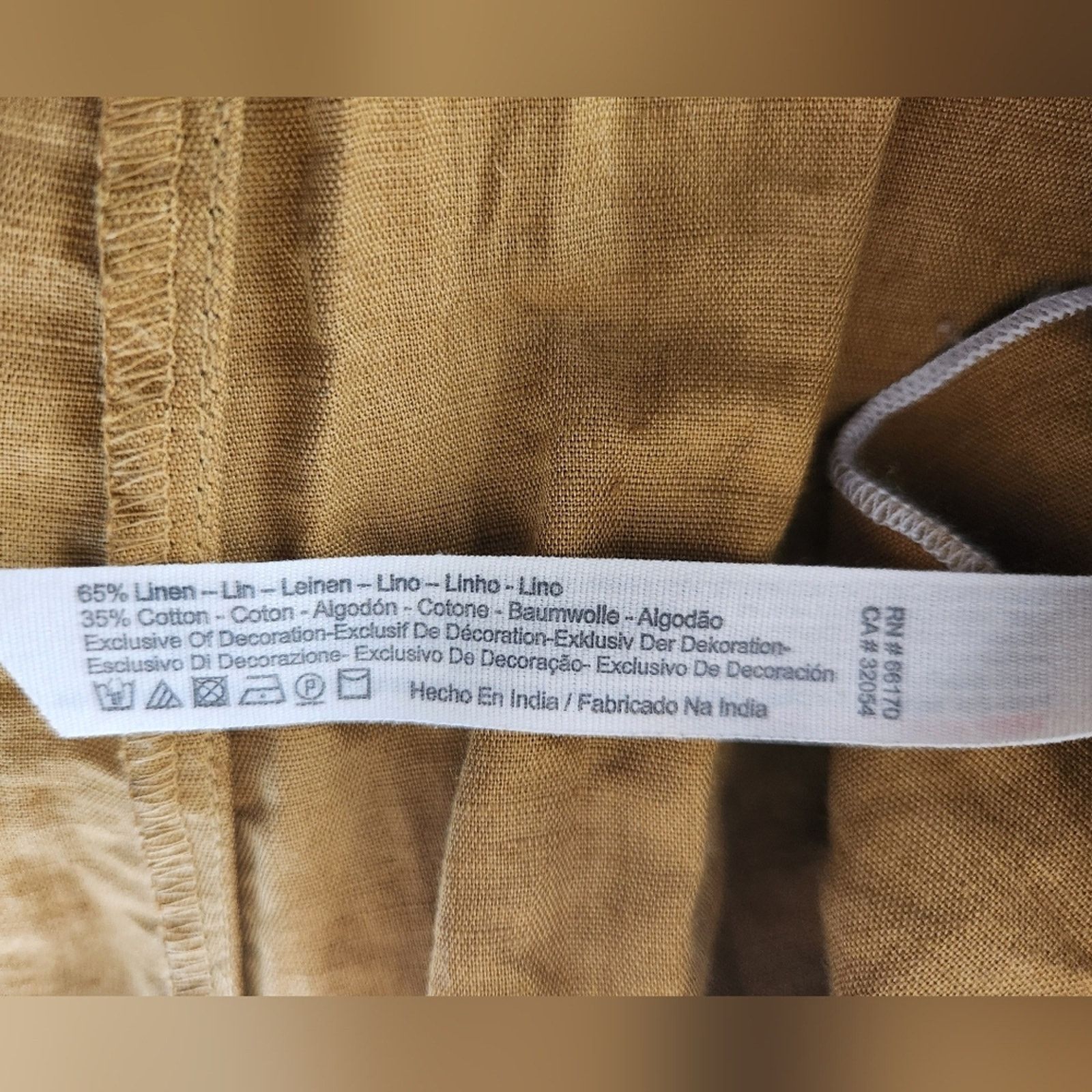 Free People Free People Anika Midi Linen Dress Small Size S / US 4 / IT 40 - 12 Thumbnail