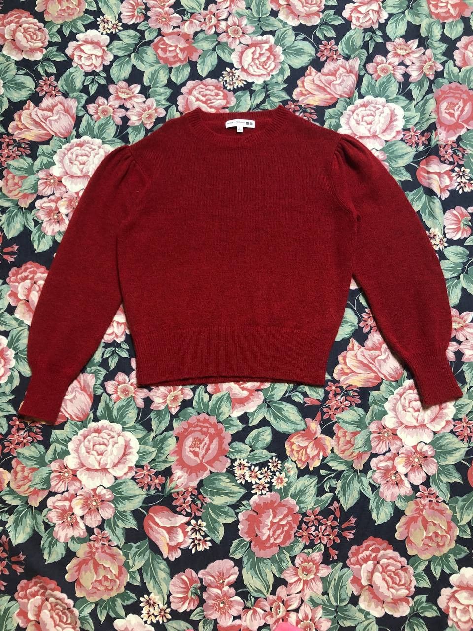 Uniqlo Red Uniqlo Sweater Long Sleeve Casual Size M / US 6-8 / IT 42-44 - 10 Thumbnail