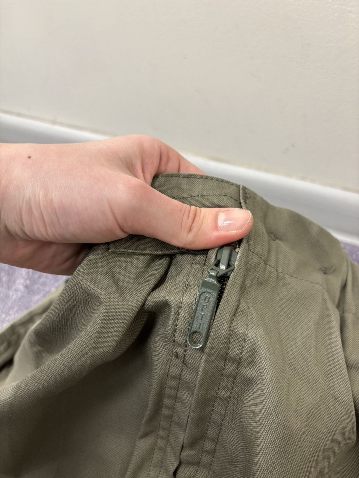 Other Vintage Bundeswehr German Army Olive Field Pants Military Size US 36 / EU 52 - 12 Thumbnail
