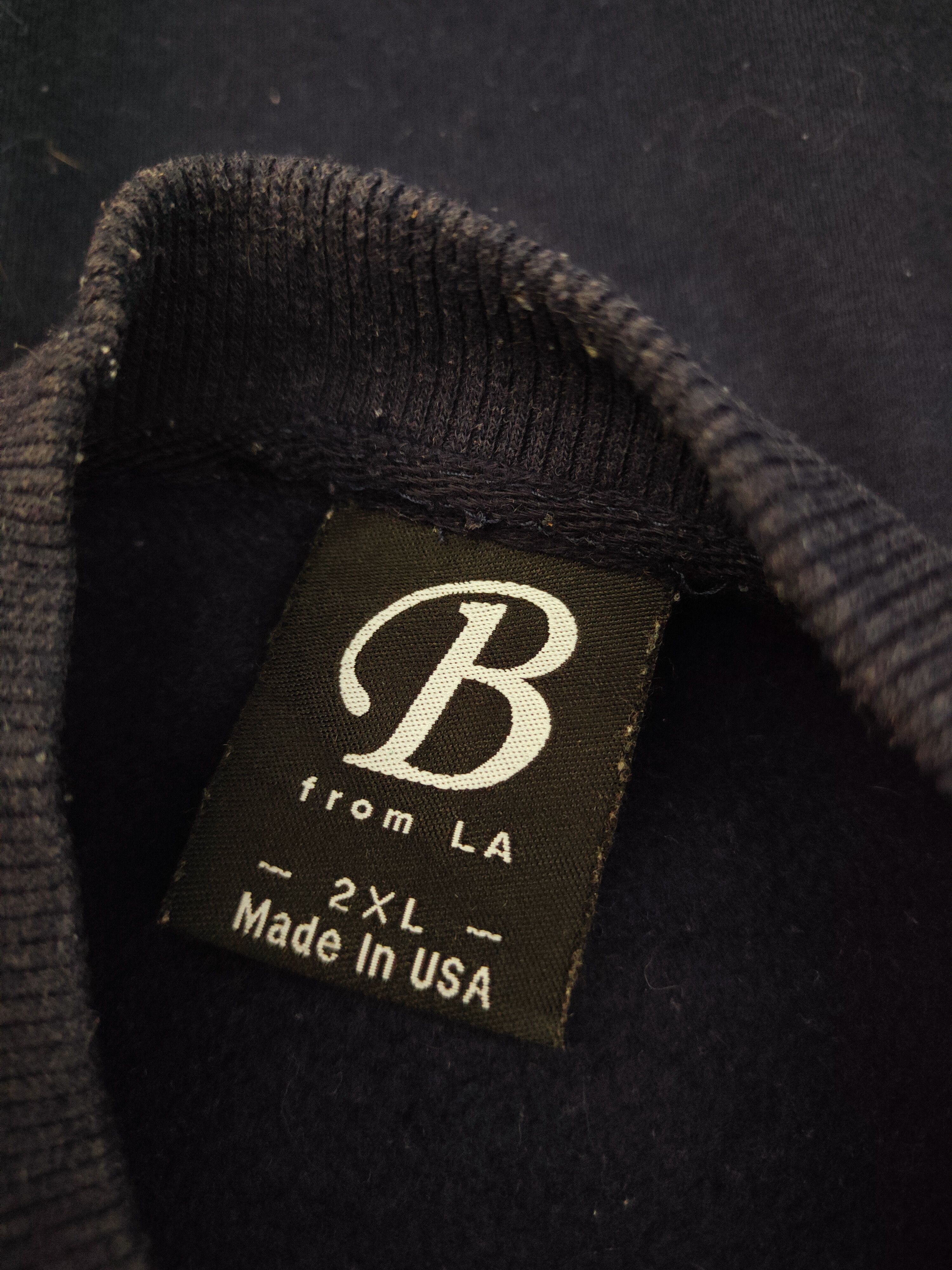 Japanese Brand × Vintage Vintage Plain Blue Faded by B Navy Sweatshirts Size US XXL / EU 58 / 5 - 11 Thumbnail