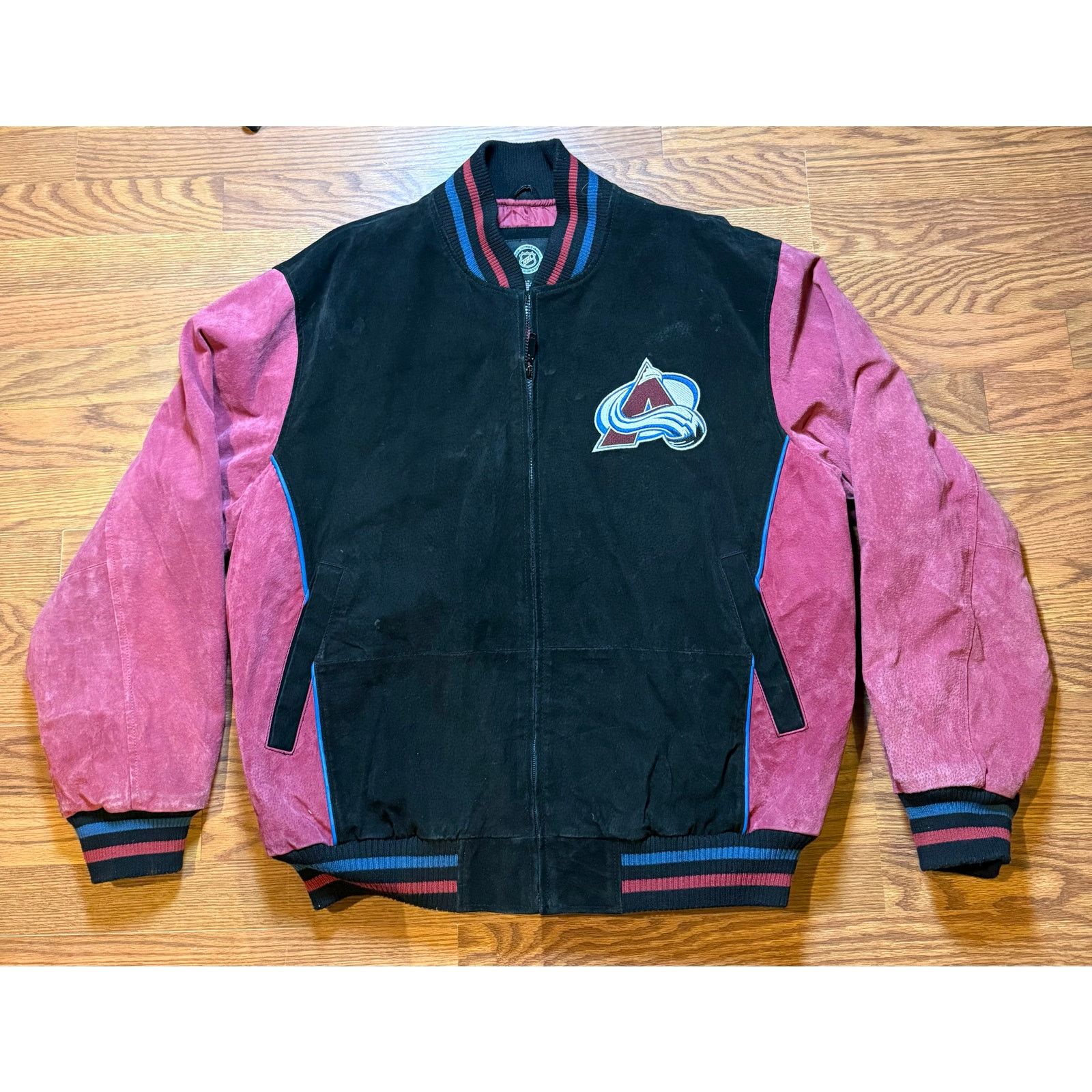 NHL NHL Colorado Avalanche Suede Leather Jacket Size L Size US L / EU 52-54 / 3 - 1 Thumbnail