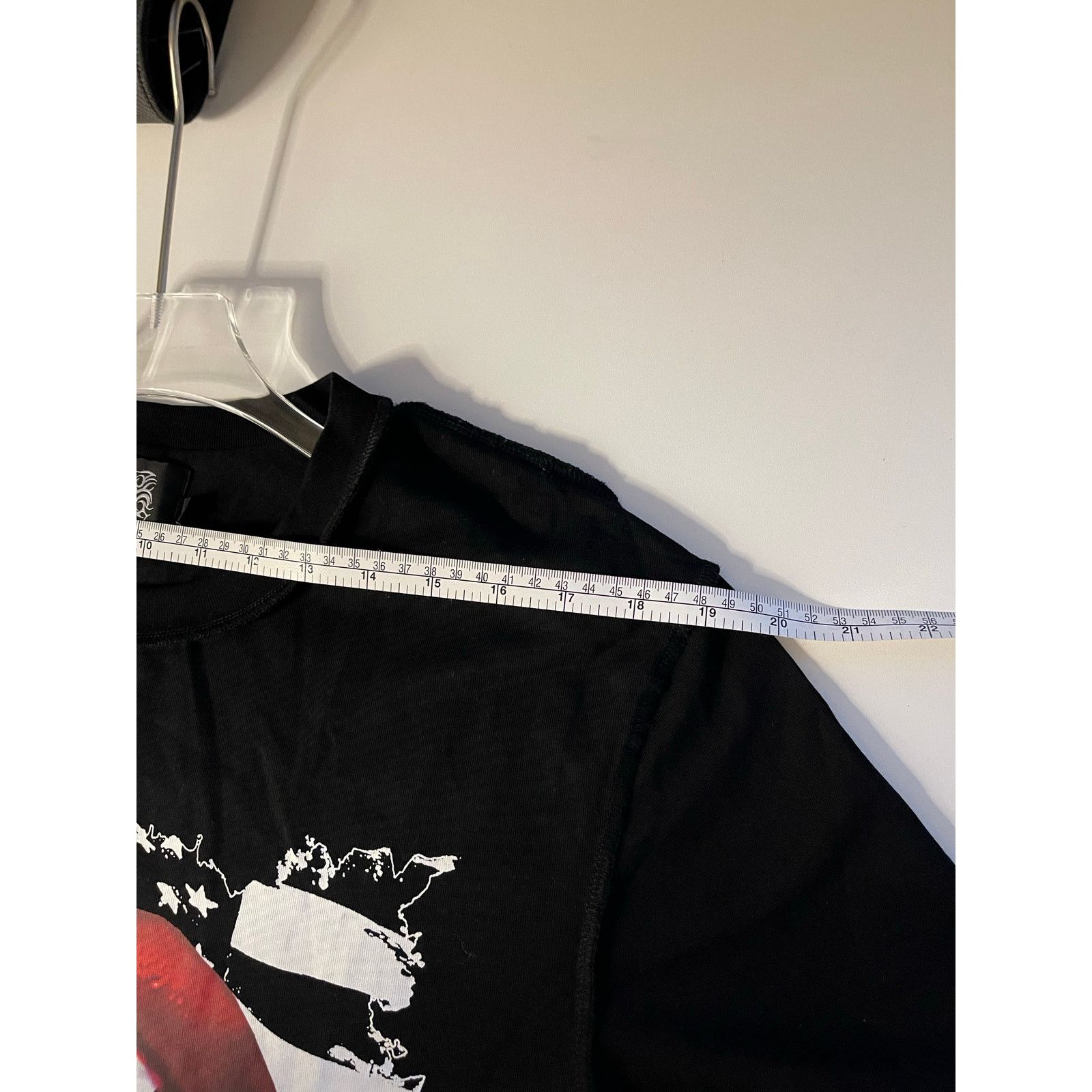 Japanese Brand Y2K Mouth Graphic T-Shirt Men’s size M Black Red Lips Tee Size US M / EU 48-50 / 2 - 12 Thumbnail