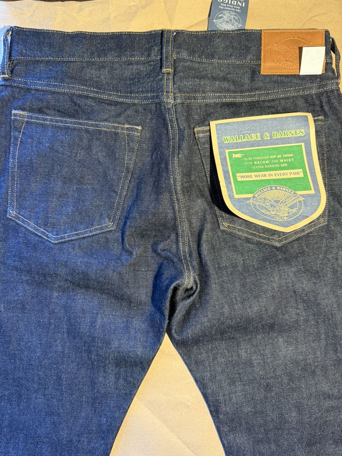 Wallace & Barnes Wallace and Barnes Slim Japanese Selvedge Denim Size US 30 / EU 46 - 6 Thumbnail