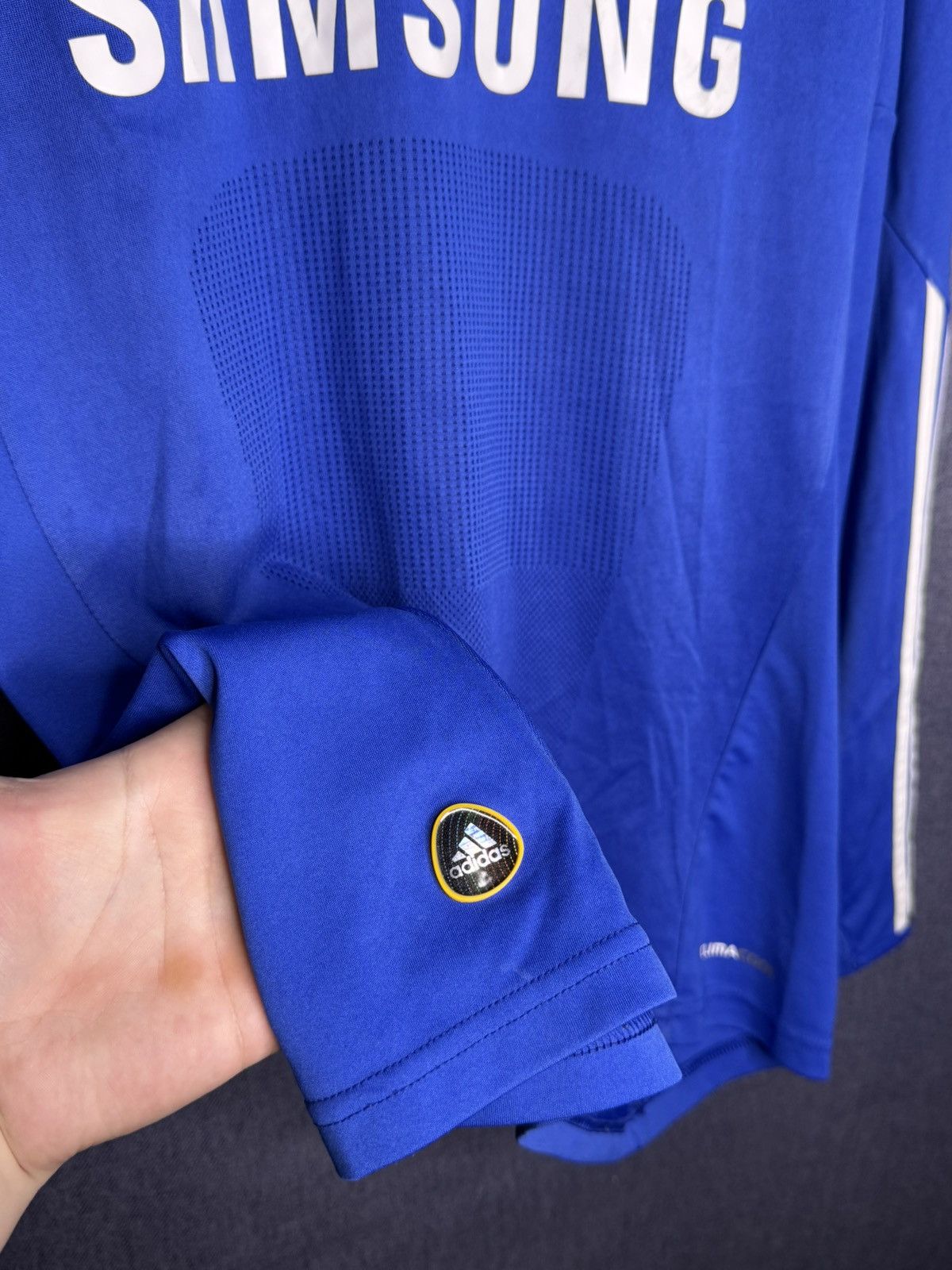 Adidas Vintage Adidas Chelsea Jersey Home Long Sleeve 2010/2011 Size US S / EU 44-46 / 1 - 5 Thumbnail