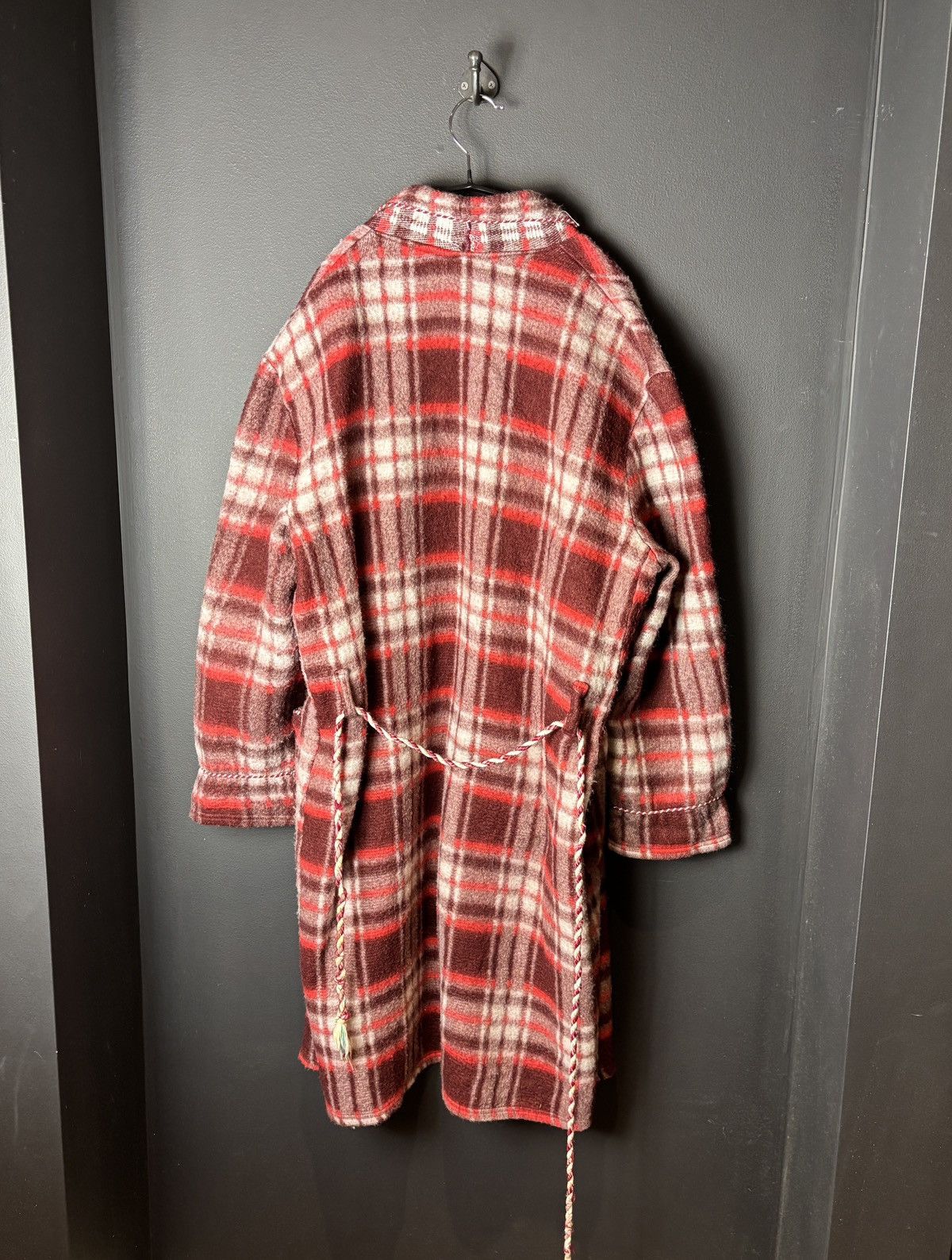 Vintage Vintage Plaid Robe House Coat Playboy 70s 80s Belted Lounge Size US M / EU 48-50 / 2 - 2 Thumbnail