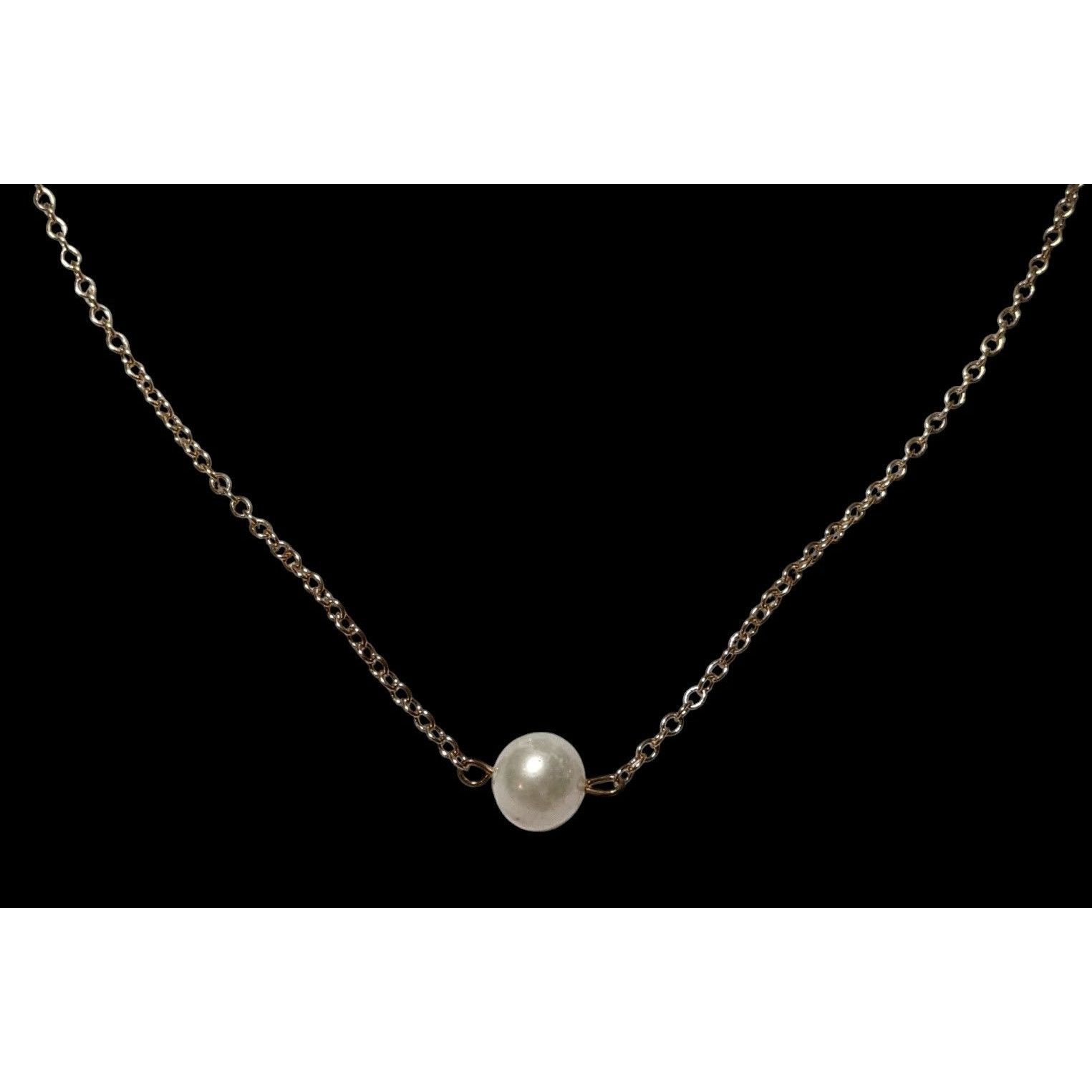 Other Minimalist Preppy Single Pearl Pendant Necklace Size ONE SIZE - 2 Thumbnail