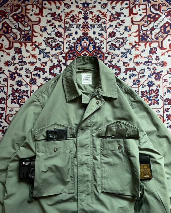 Japanese Brand Studi Tomboy Fishtail Jacket Size US XL / EU 56 / 4 - 3 Thumbnail
