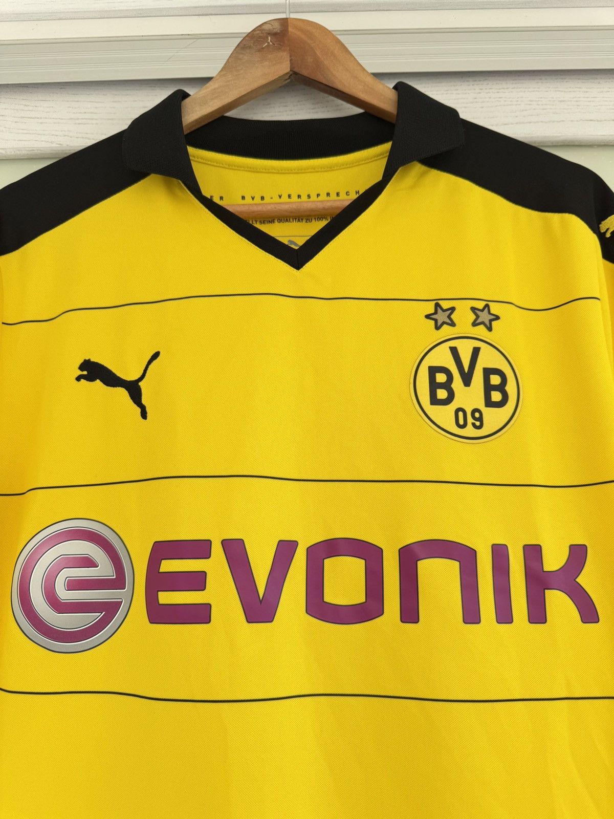 Puma Reus #11 Borussia Dortmund 2015-2016 Home Soccer Jersey Kit Size US M / EU 48-50 / 2 - 7 Thumbnail